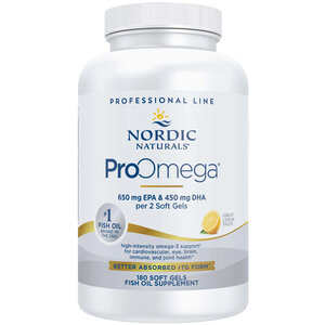 Nordic Naturals Pro Omega 650mg EPA/450mg DHA 180ct Nordic Naturals