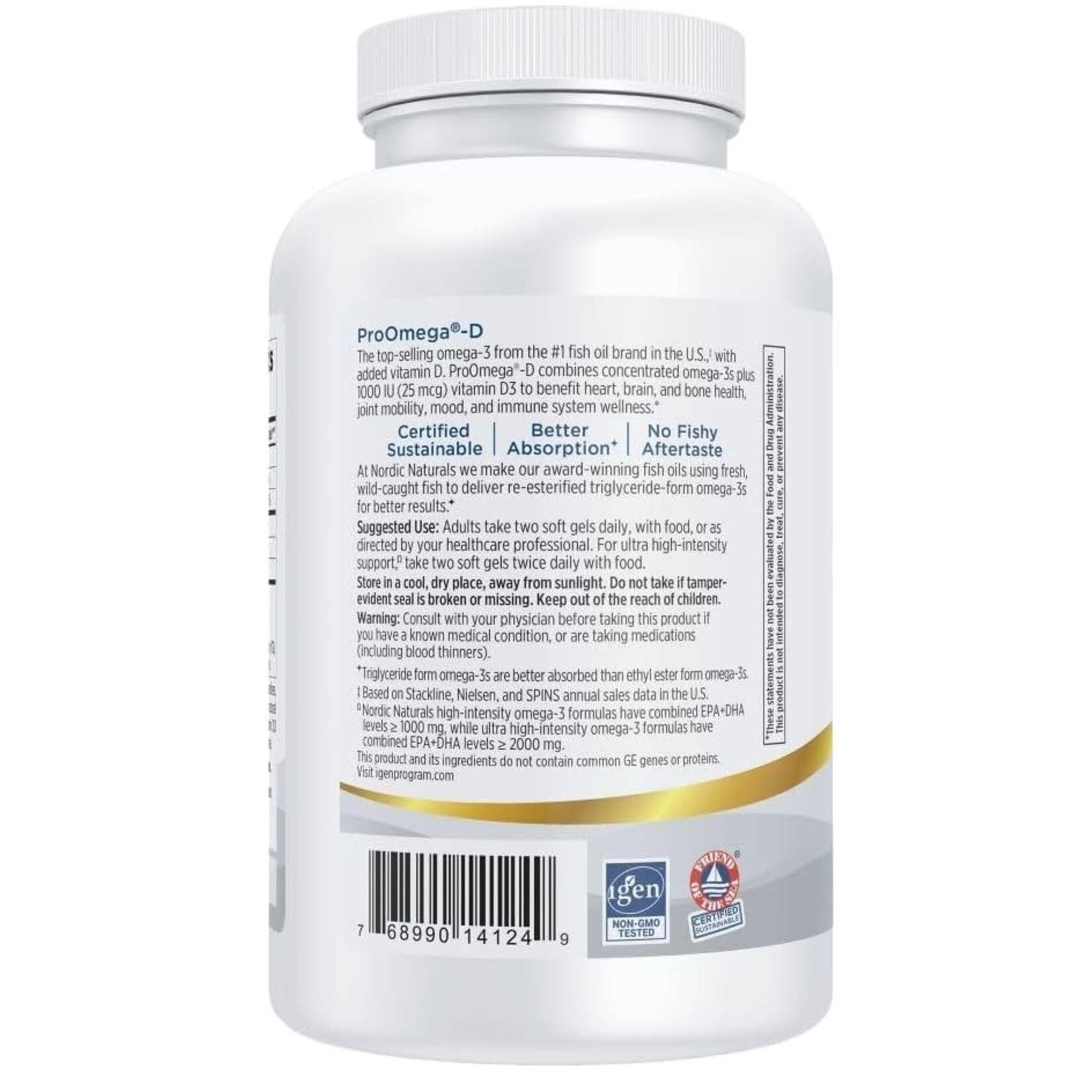 Nordic Naturals Pro Omega-D  650 EPA/450 DHA/1000 D3 180 sg Nordic Naturals