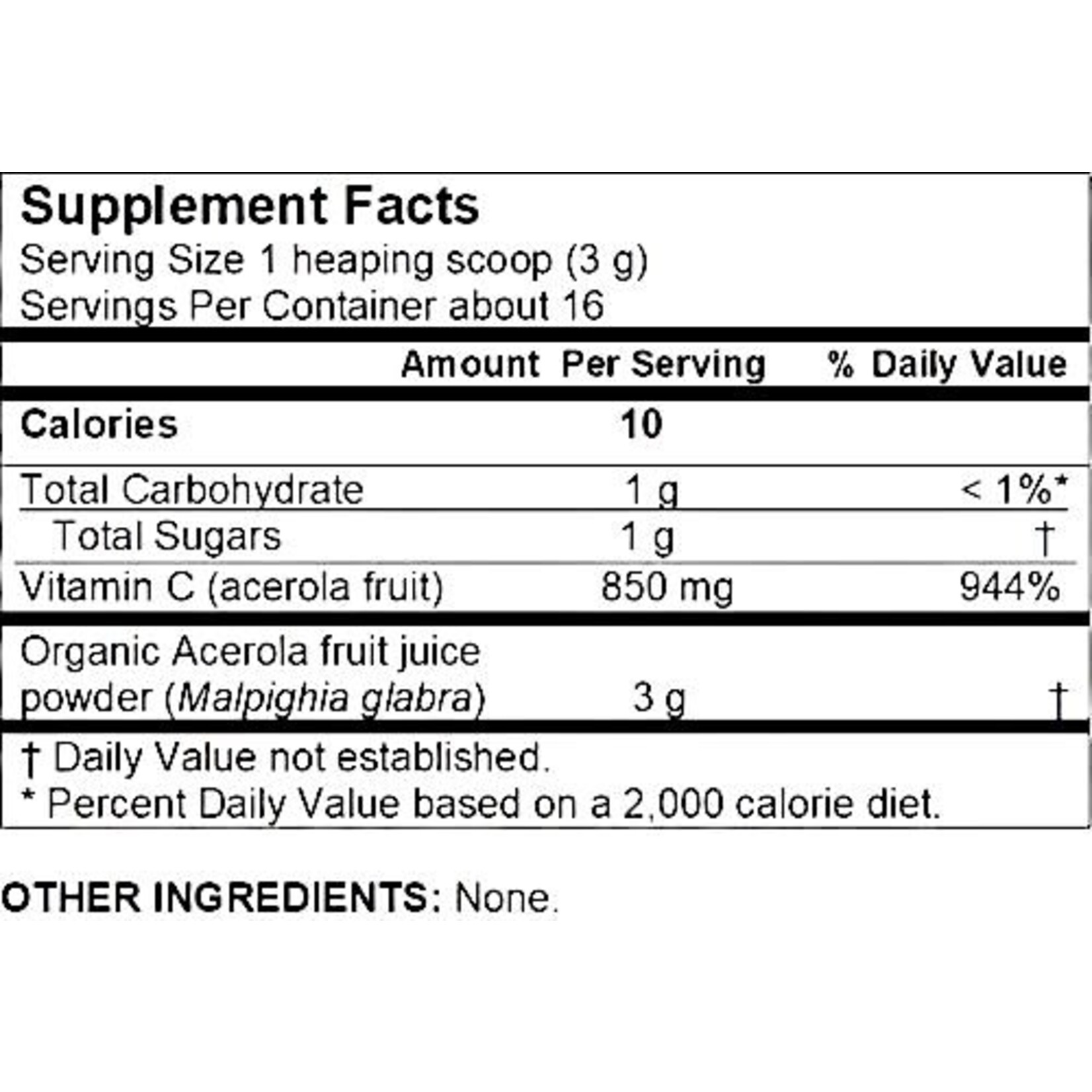 Flora Acerola Powder 50g Flora