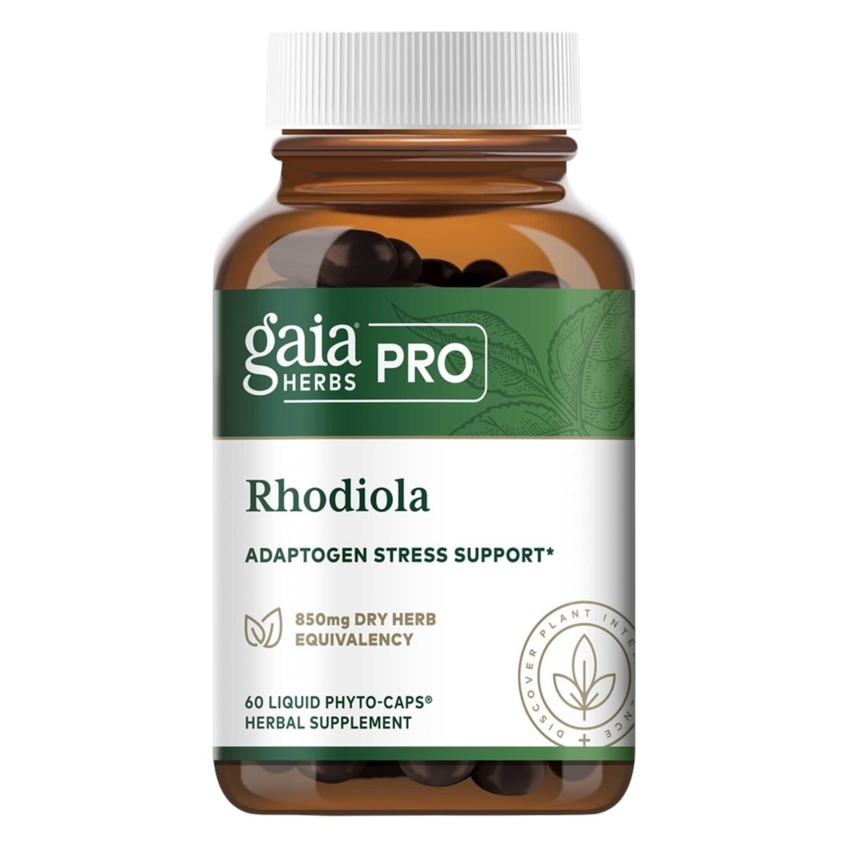 GAIA Herbs Rhodiola Phyto-Caps 60c Gaia