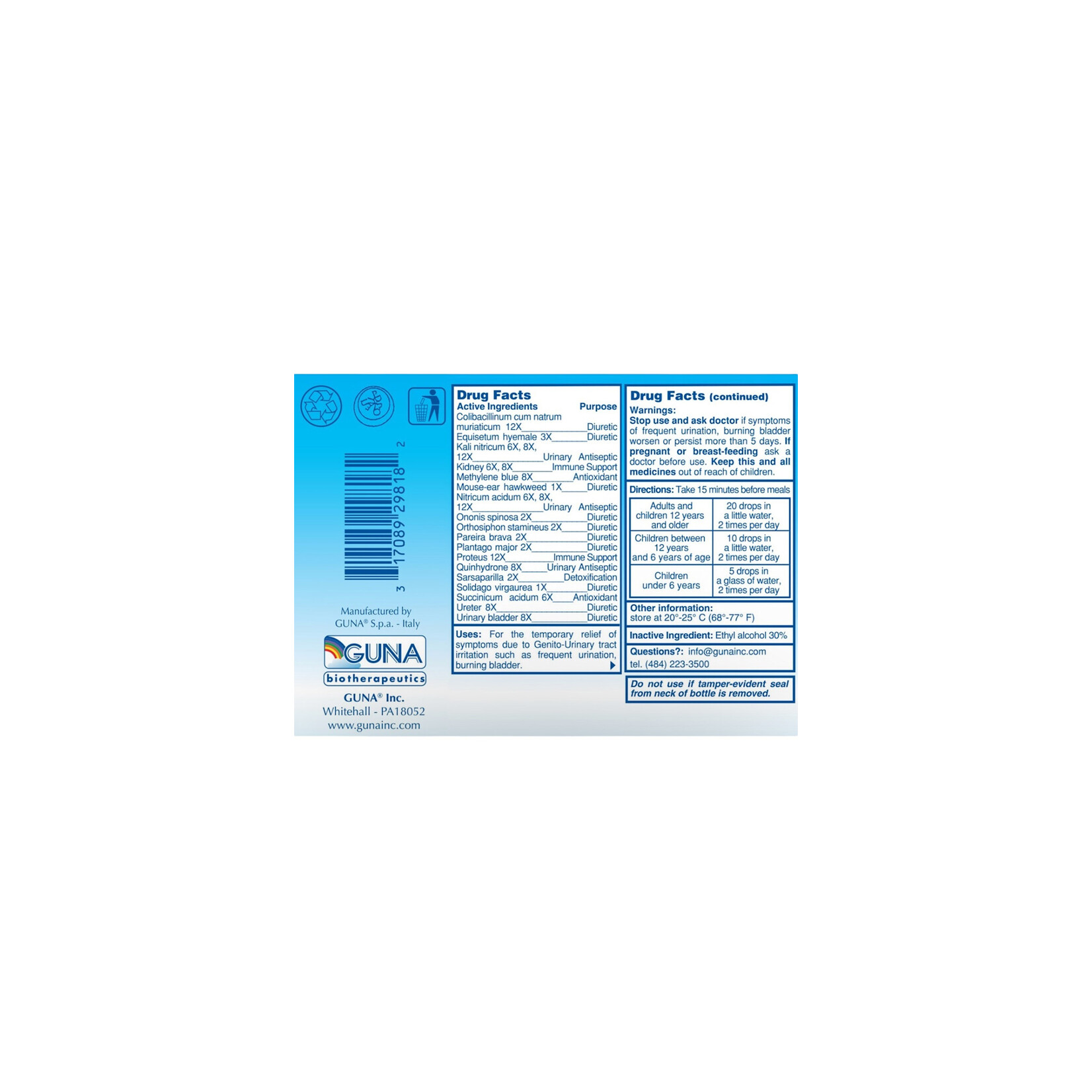 GUNA Guna-Kidney 30ml Guna