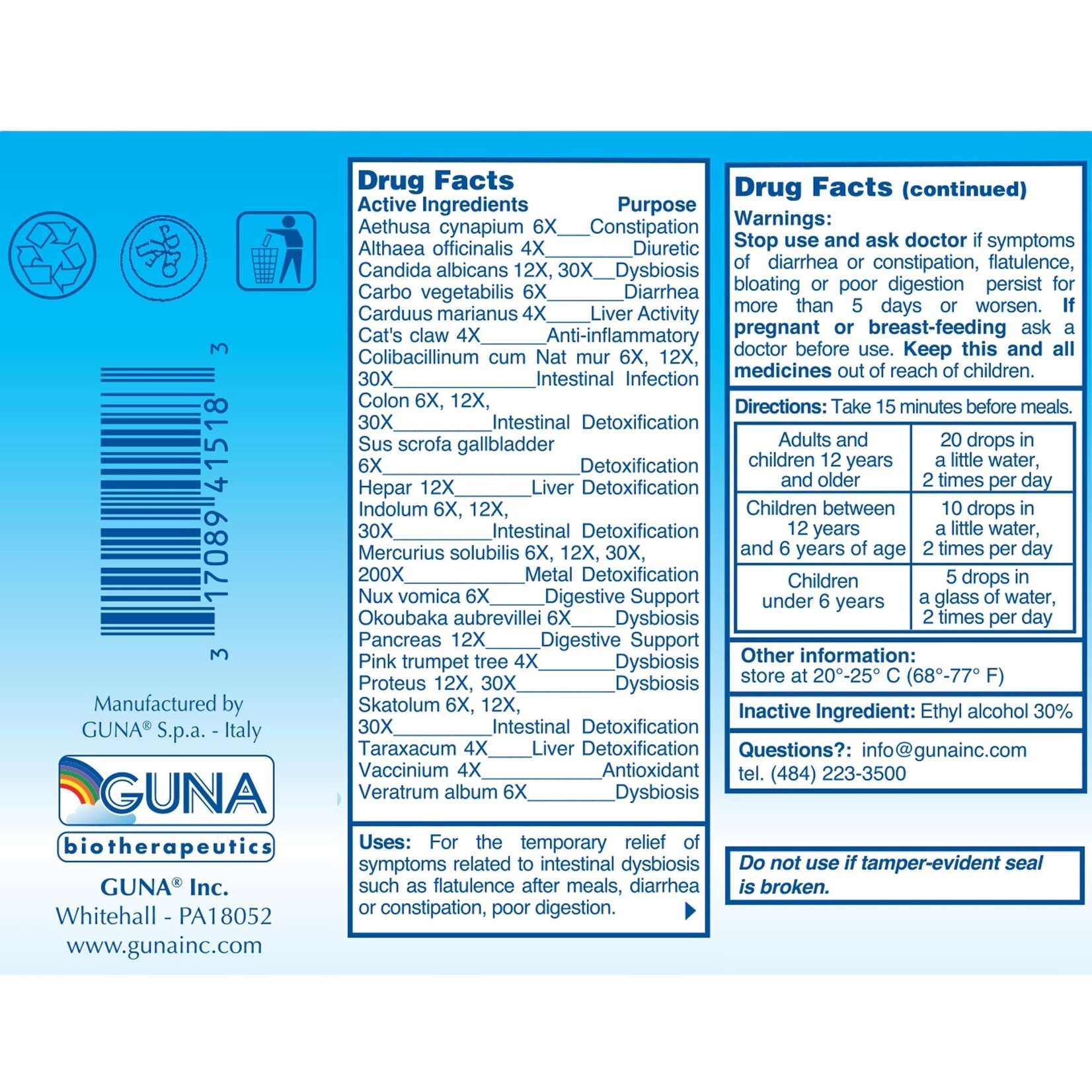 GUNA Eubioflor 30 ml Guna