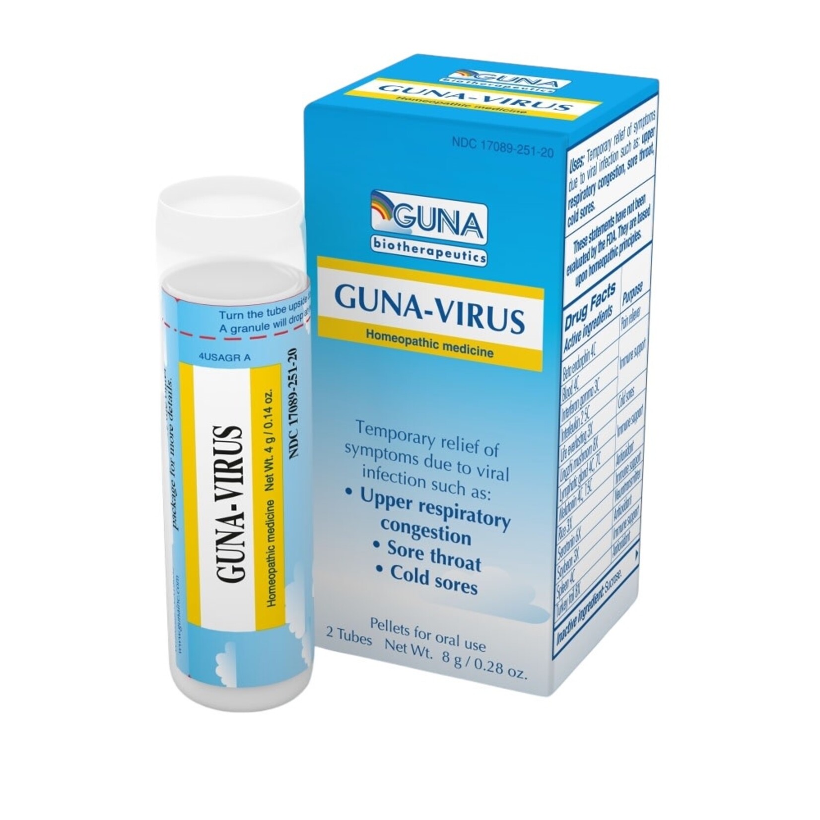 GUNA Guna-Virus  2 tubes *** Guna