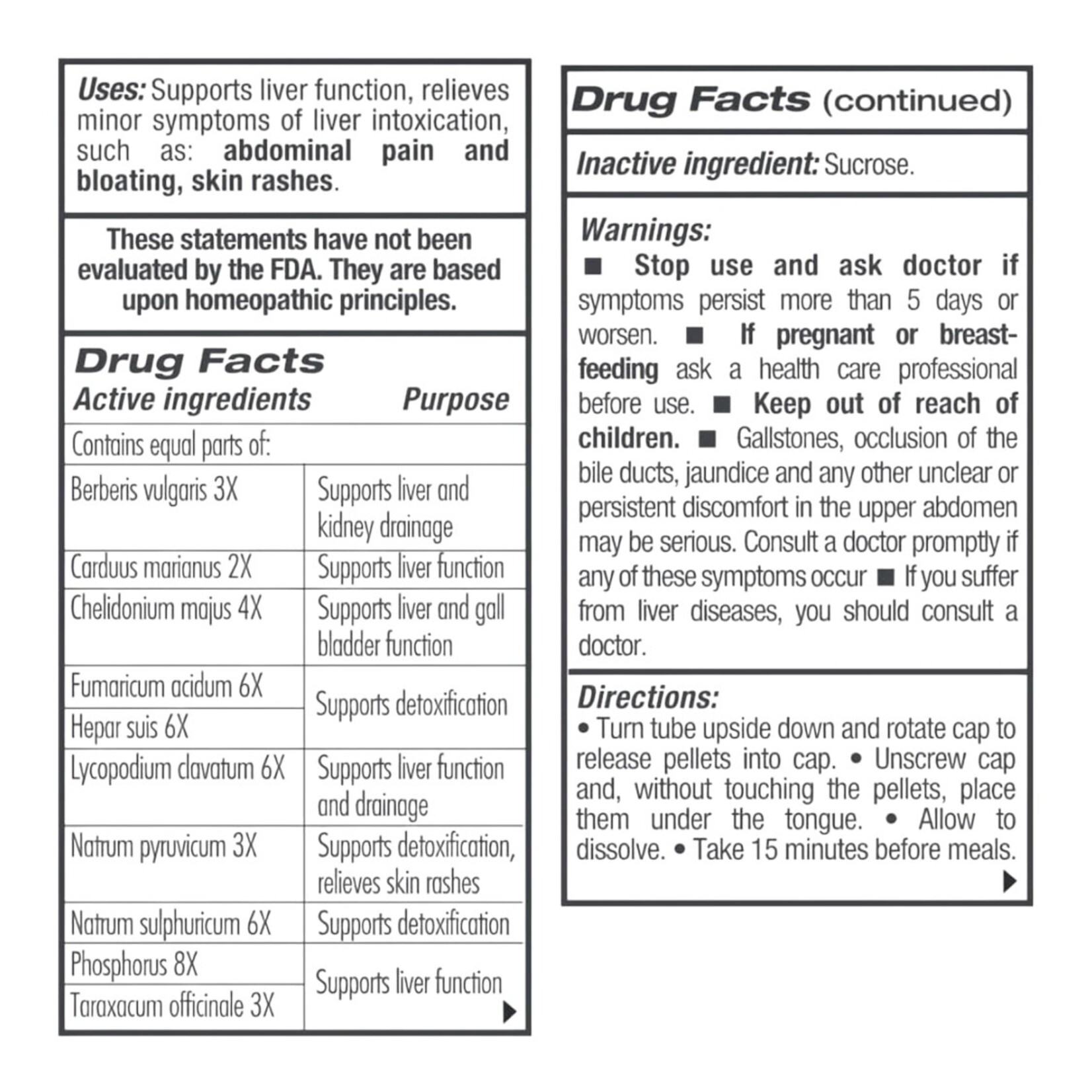 GUNA Guna-Liver Plus 2 tubes Guna