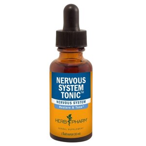 Herb Pharm Nervous System Tonic Compound 1oz Herb Pharm
