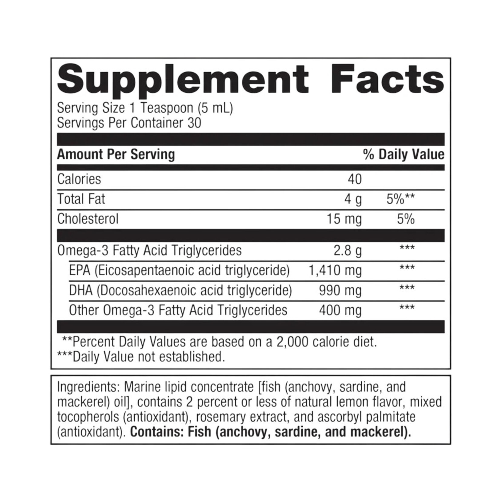 Metagenics OmegaGenics EPA-DHA 2400 liquid Metagenics