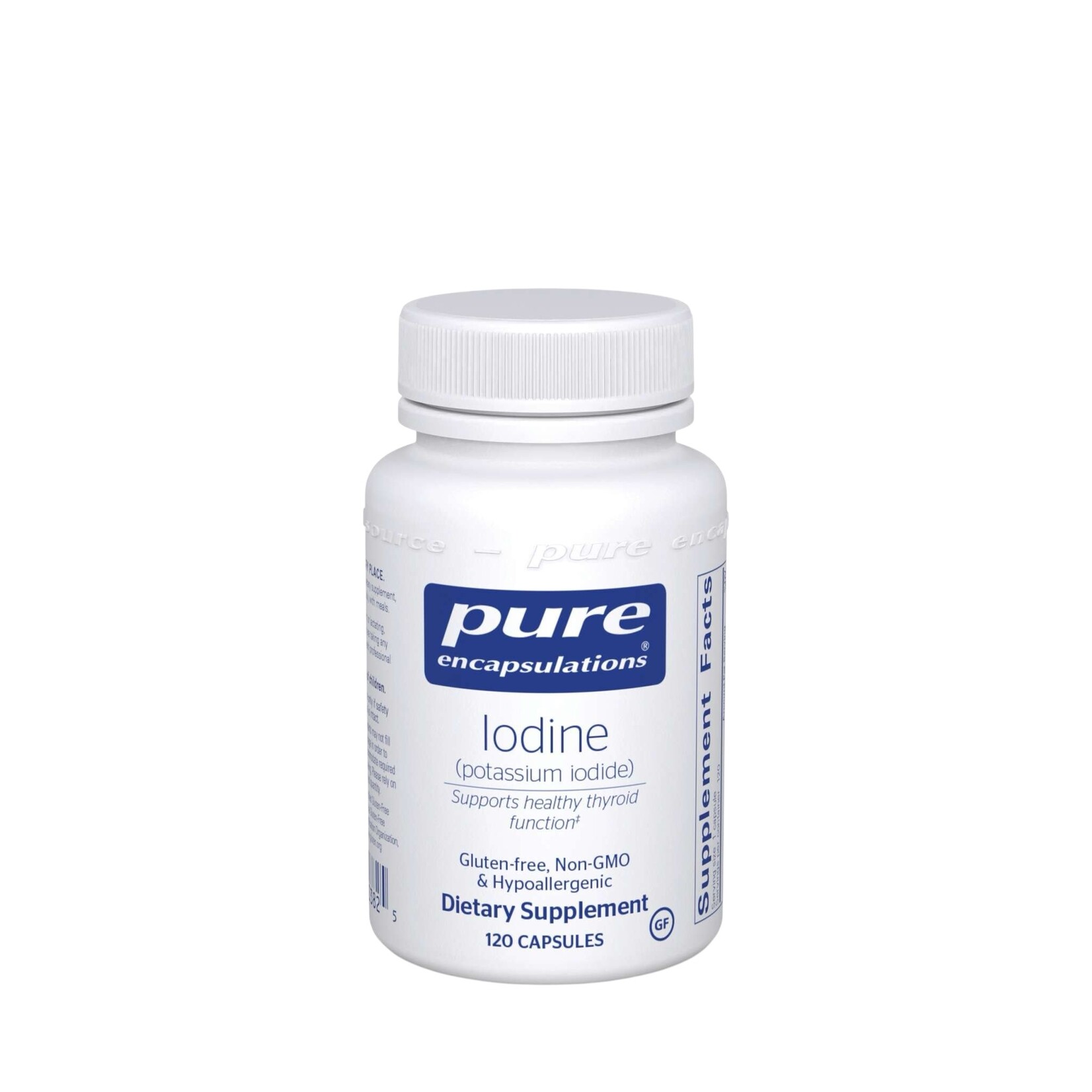 Pure Encapsulations Iodine (potassium iodide) 225mcg 120c Pure Encapsulations *sale*