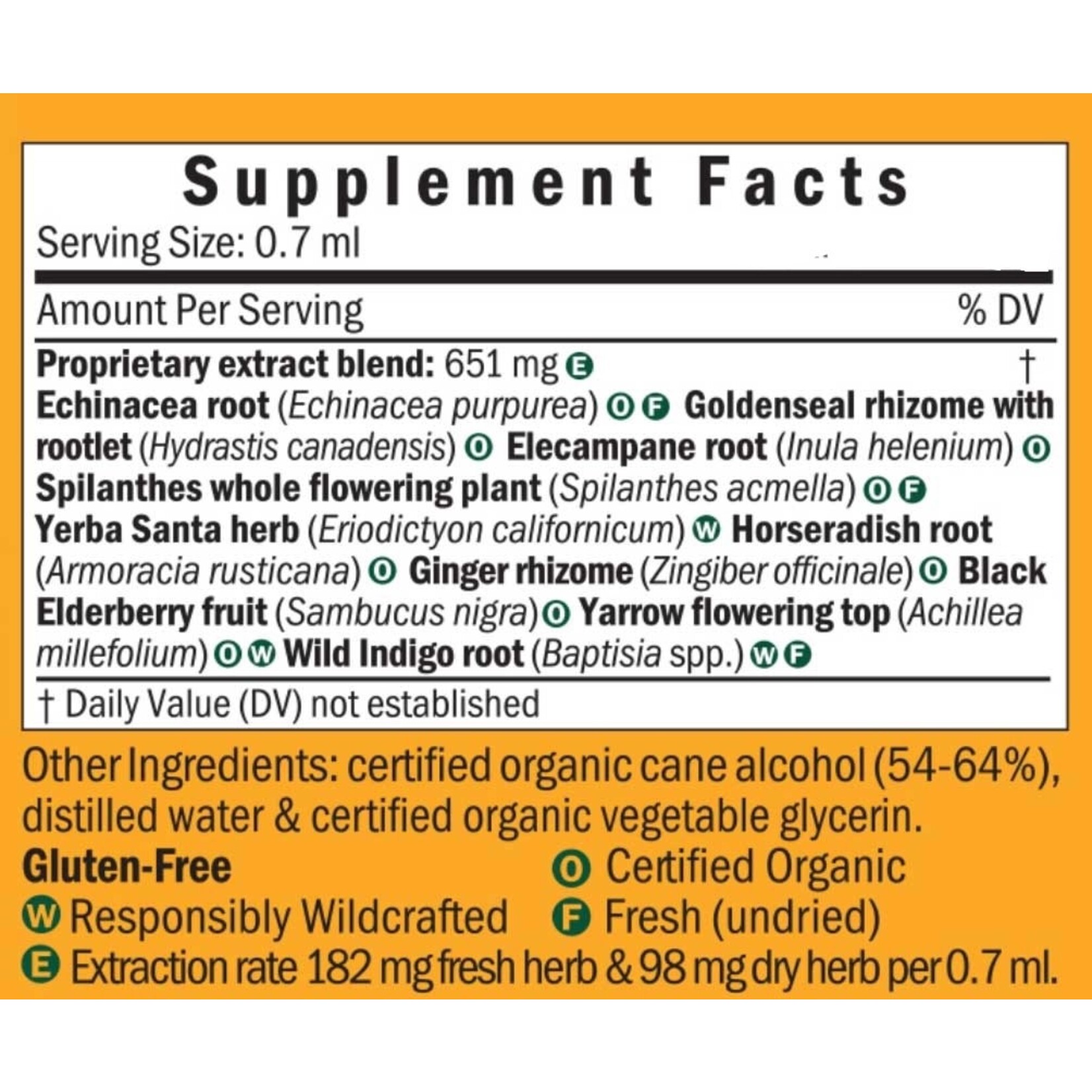 Herb Pharm Rapid Immune Boost Compound 4 oz Herb Pharm