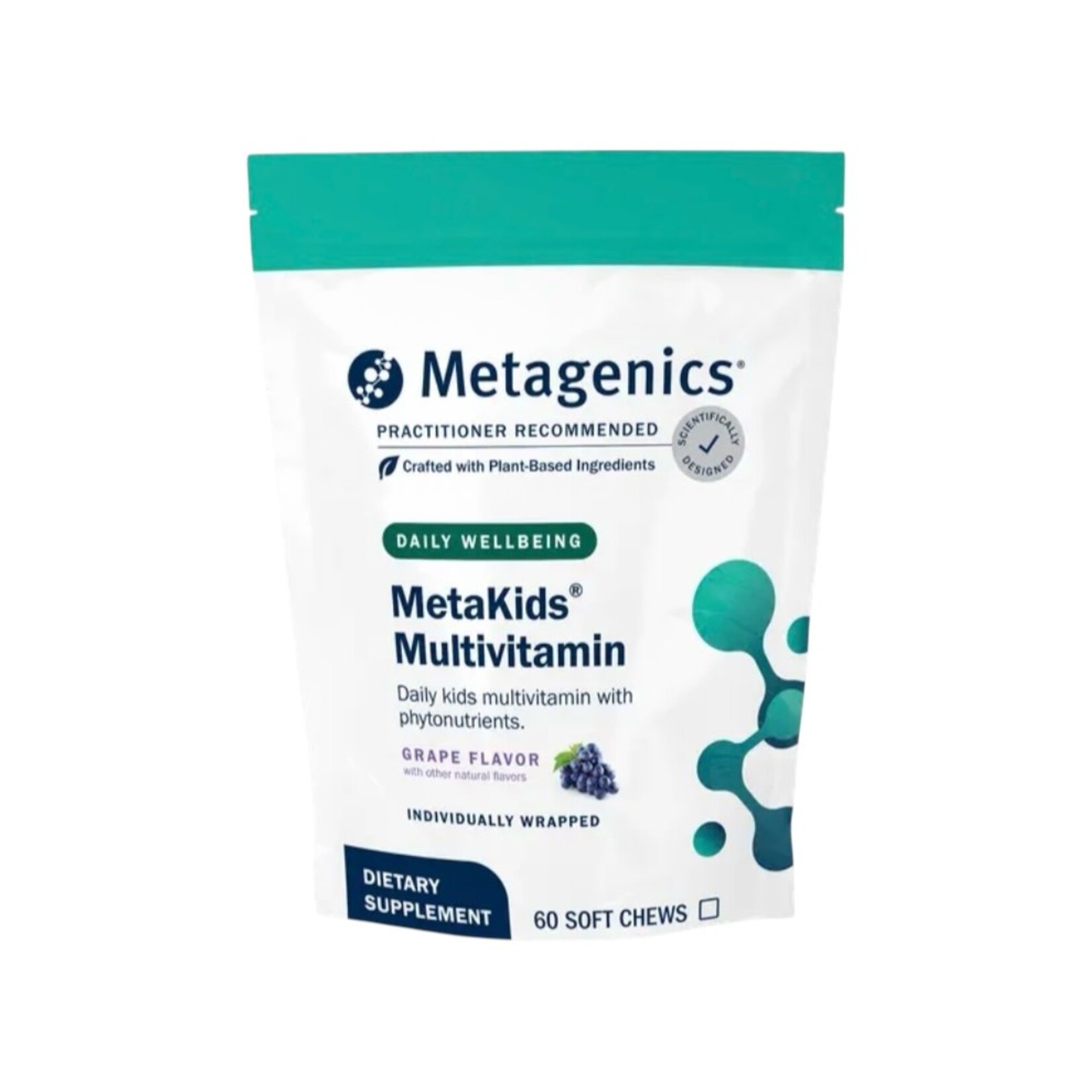 Metagenics MetaKids Multivitamin 60 Soft Chews Grape Metagenics