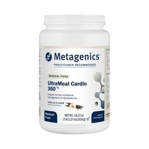 Metagenics UltraMeal Cardio 360 Vanilla 1lb Metagenics