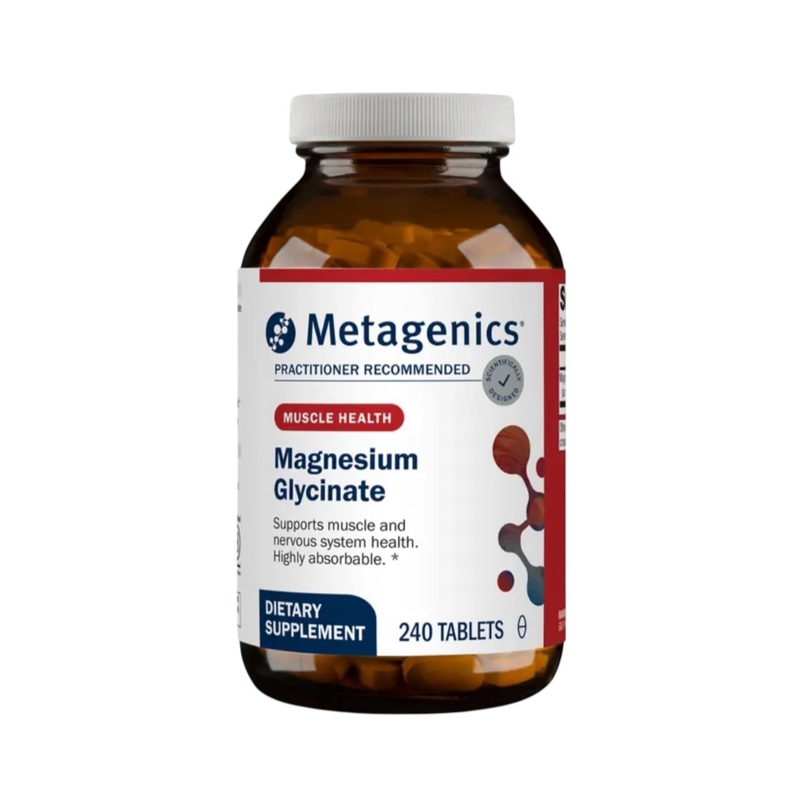 Metagenics Magnesium Glycinate 100mg 240t Metagenics