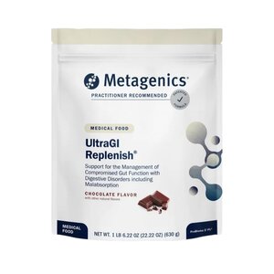 Metagenics UltraGI Replenish Chocolate 630g 14srv Metagenics