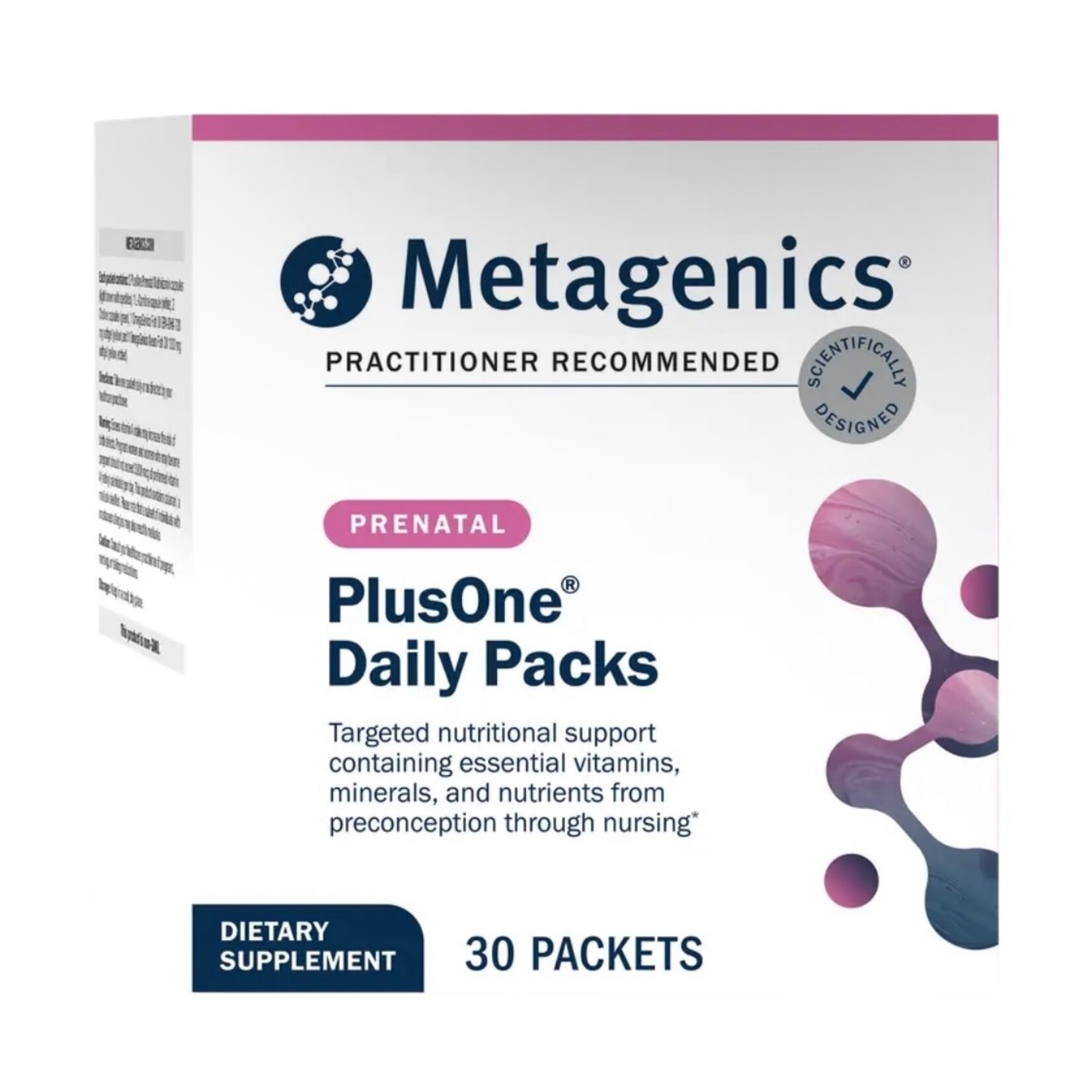 Metagenics Plus One Prenatal 30packs Metagenics