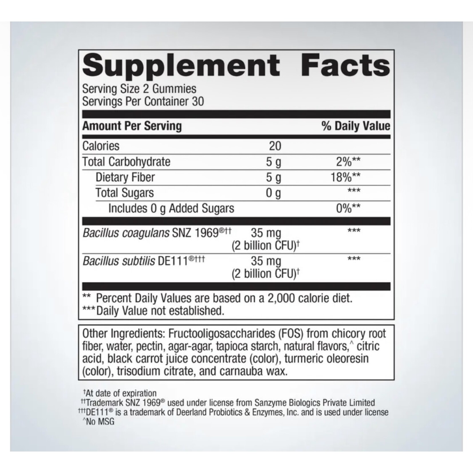 Metagenics UltraFlora 3 in 1 Daily Probiotic 60 gummies Metagenics