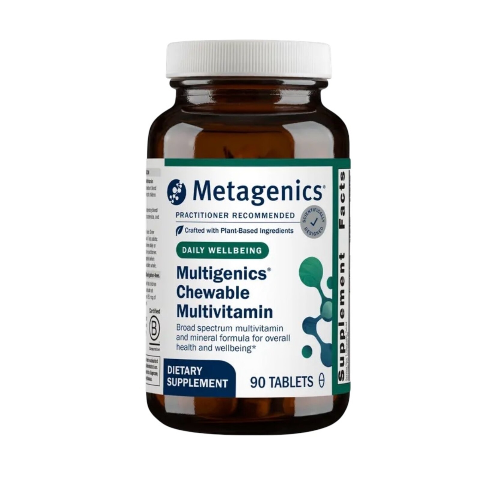 Metagenics Multigenics Chewable Orange 90t Metagenics