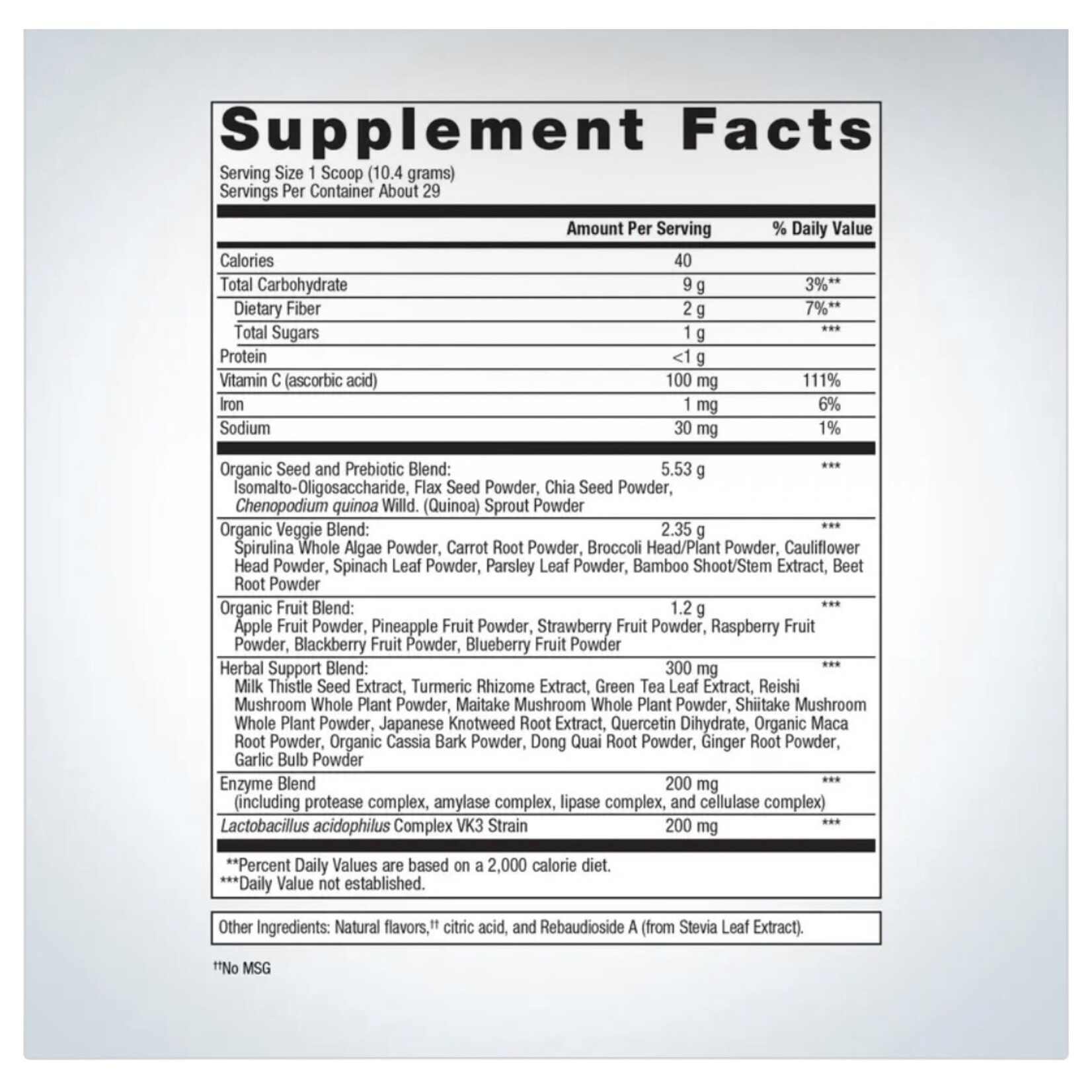 Metagenics Phytomulti Superfoods (formerly PhytoGanix) 29srv Metagenics