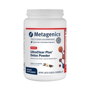 Metagenics UltraClear Plus Detox Powder (formerly UltraClear Plus Rice Powder) Vanilla 882g Metagenics