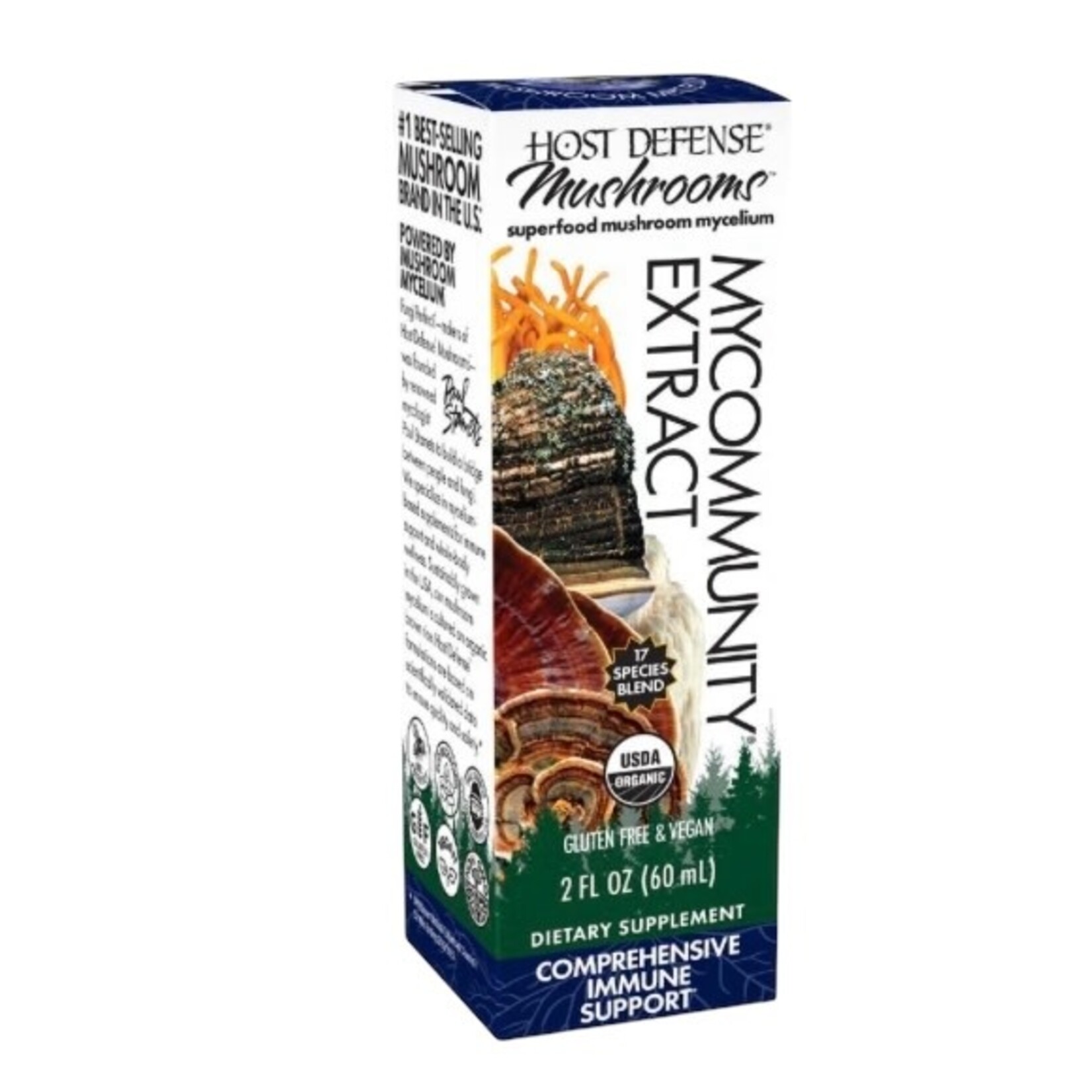 Host Defense (Fungi Perfecti) MyCommunity Extract 2oz Host Defense