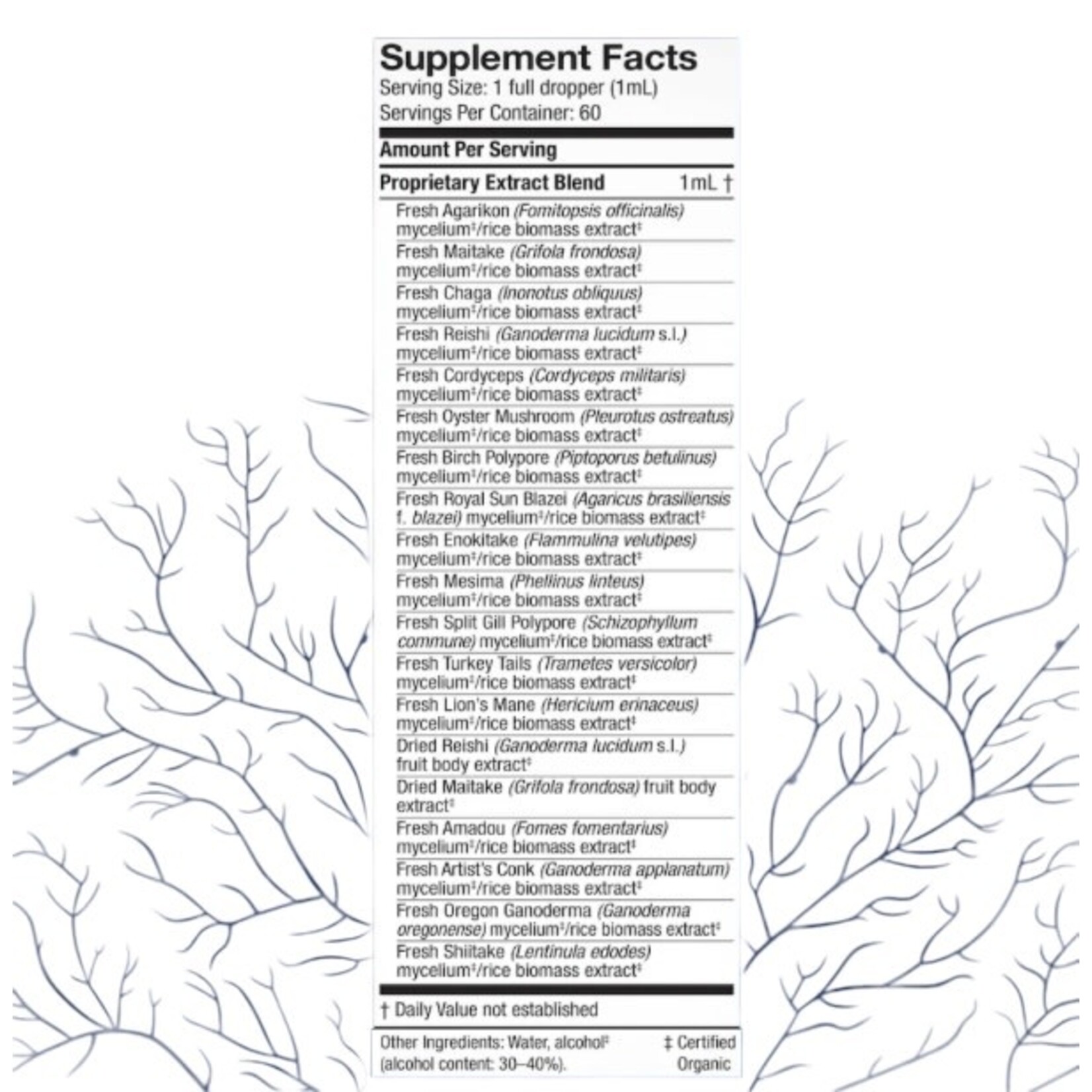 Host Defense (Fungi Perfecti) MyCommunity Extract 2oz Host Defense