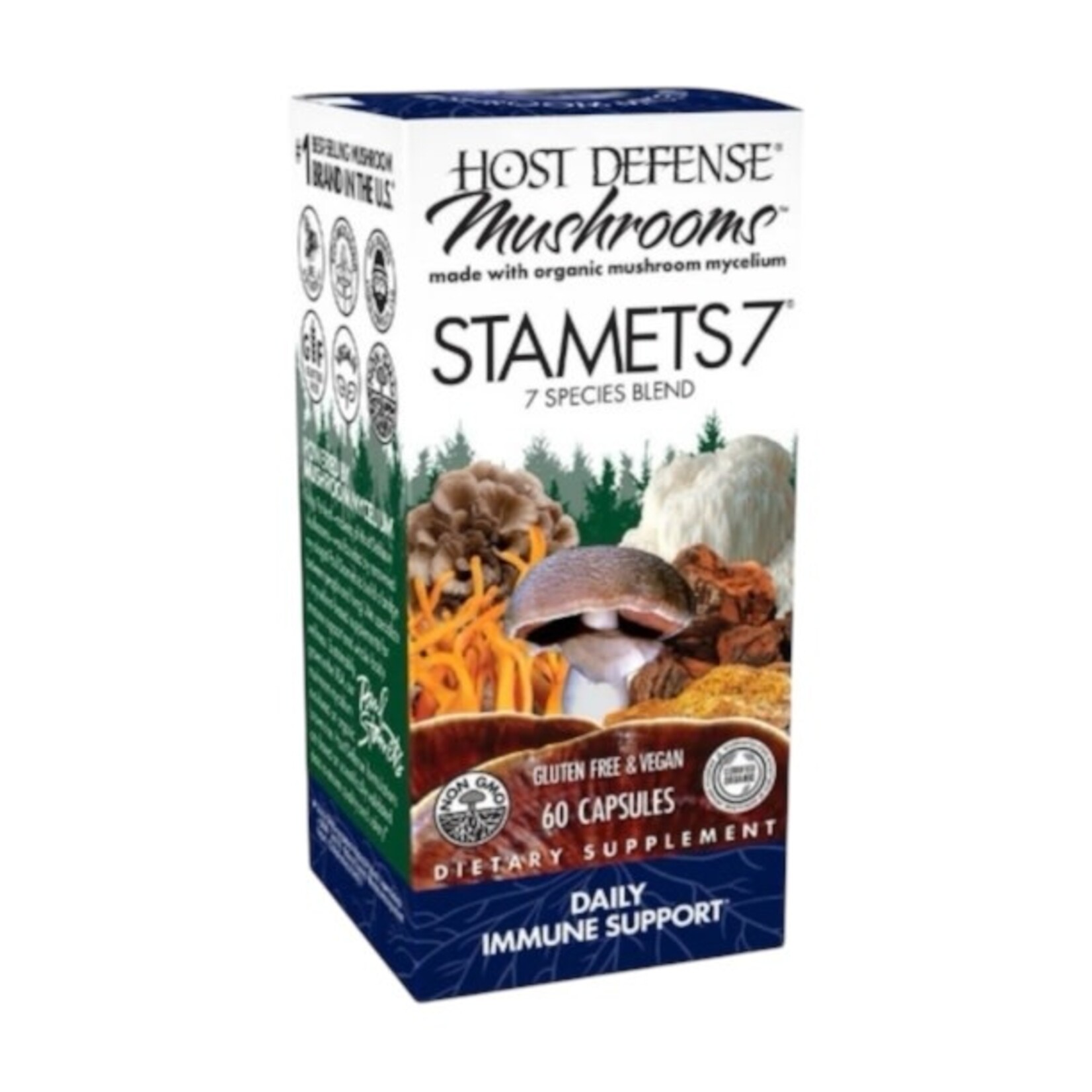 Host Defense (Fungi Perfecti) Stamets 7 60c Host Defense
