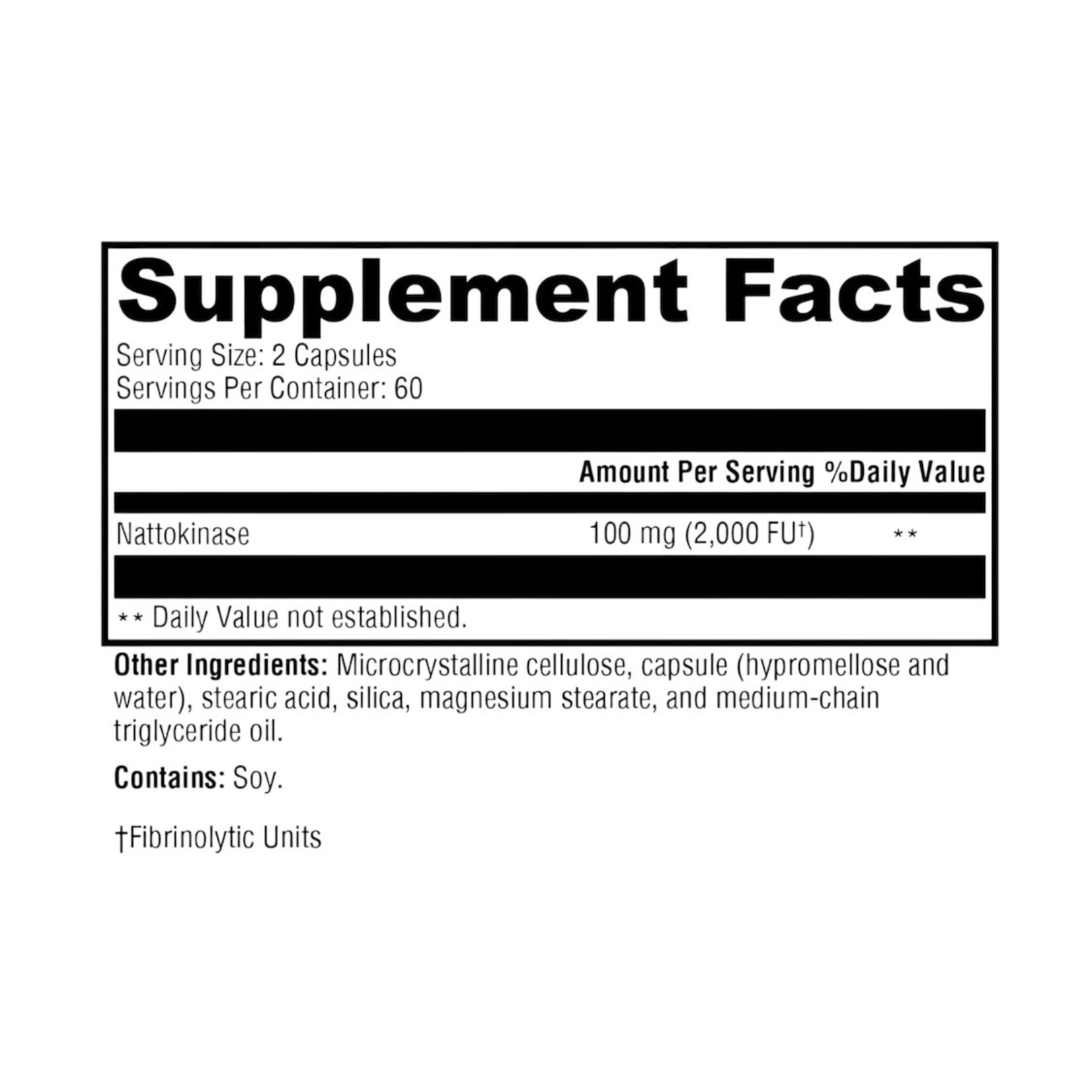 Xymogen Nattokinase 100mg 120c Xymogen ***