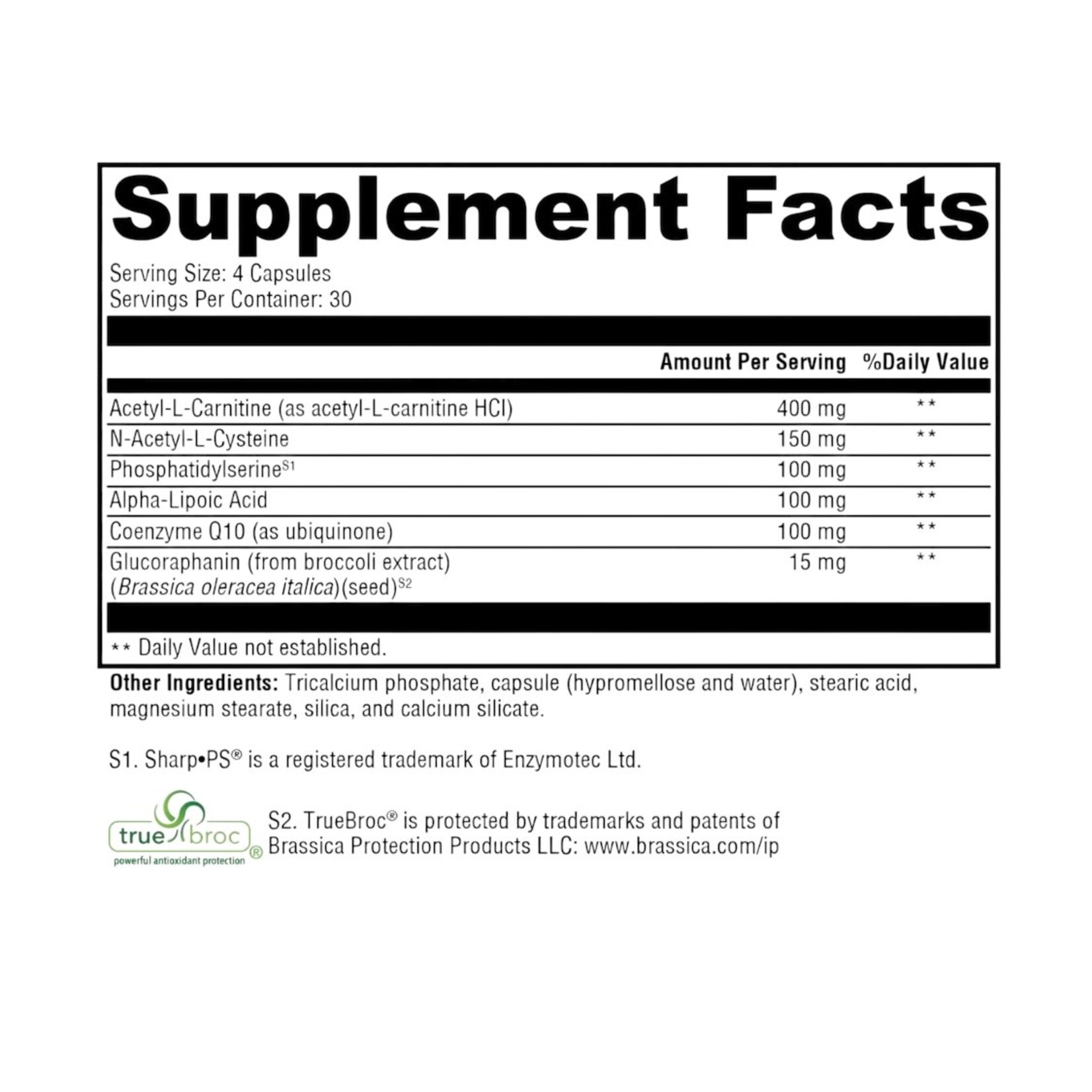 Xymogen NeuroActives BrainSustain 120c Xymogen