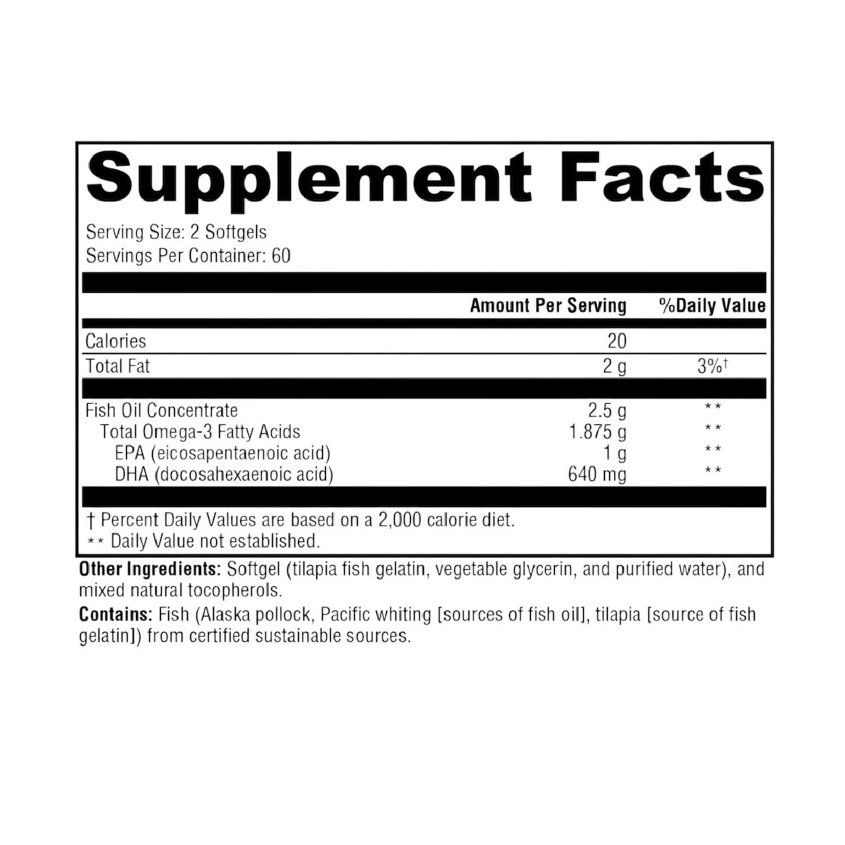 Xymogen OmegaPure 820 1.875g 120c Xymogen