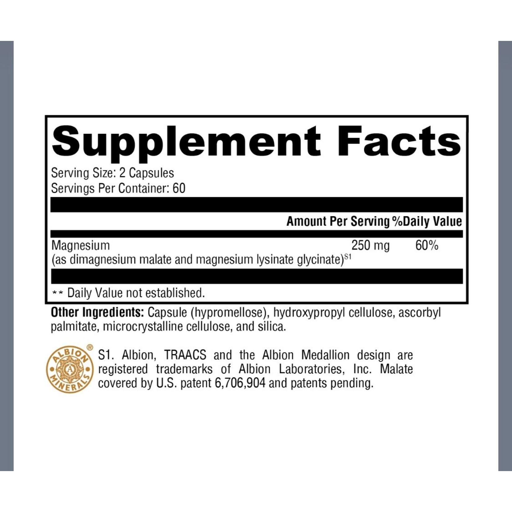 Xymogen OptiMag 125 120c Xymogen