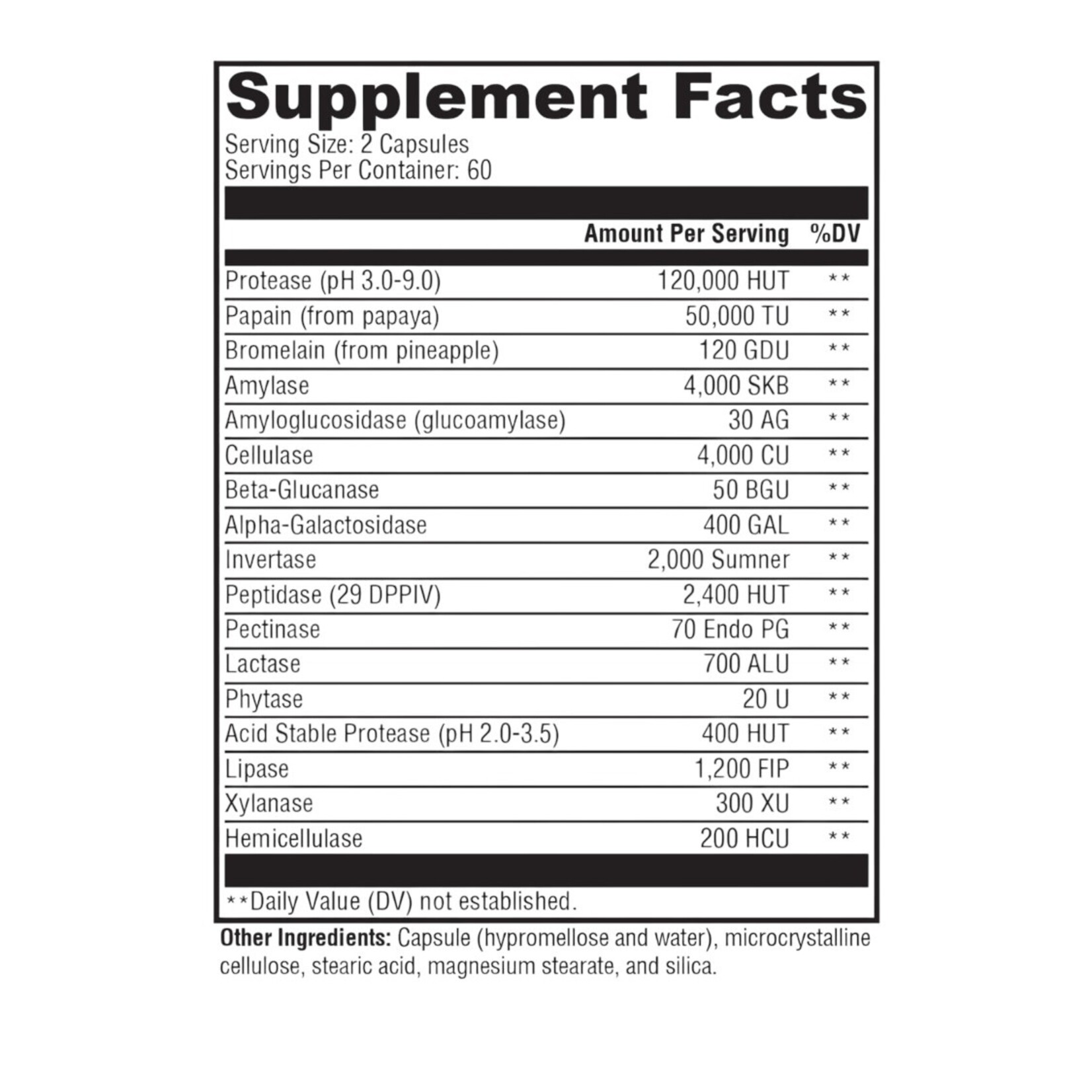 Xymogen XymoZyme 120c Xymogen