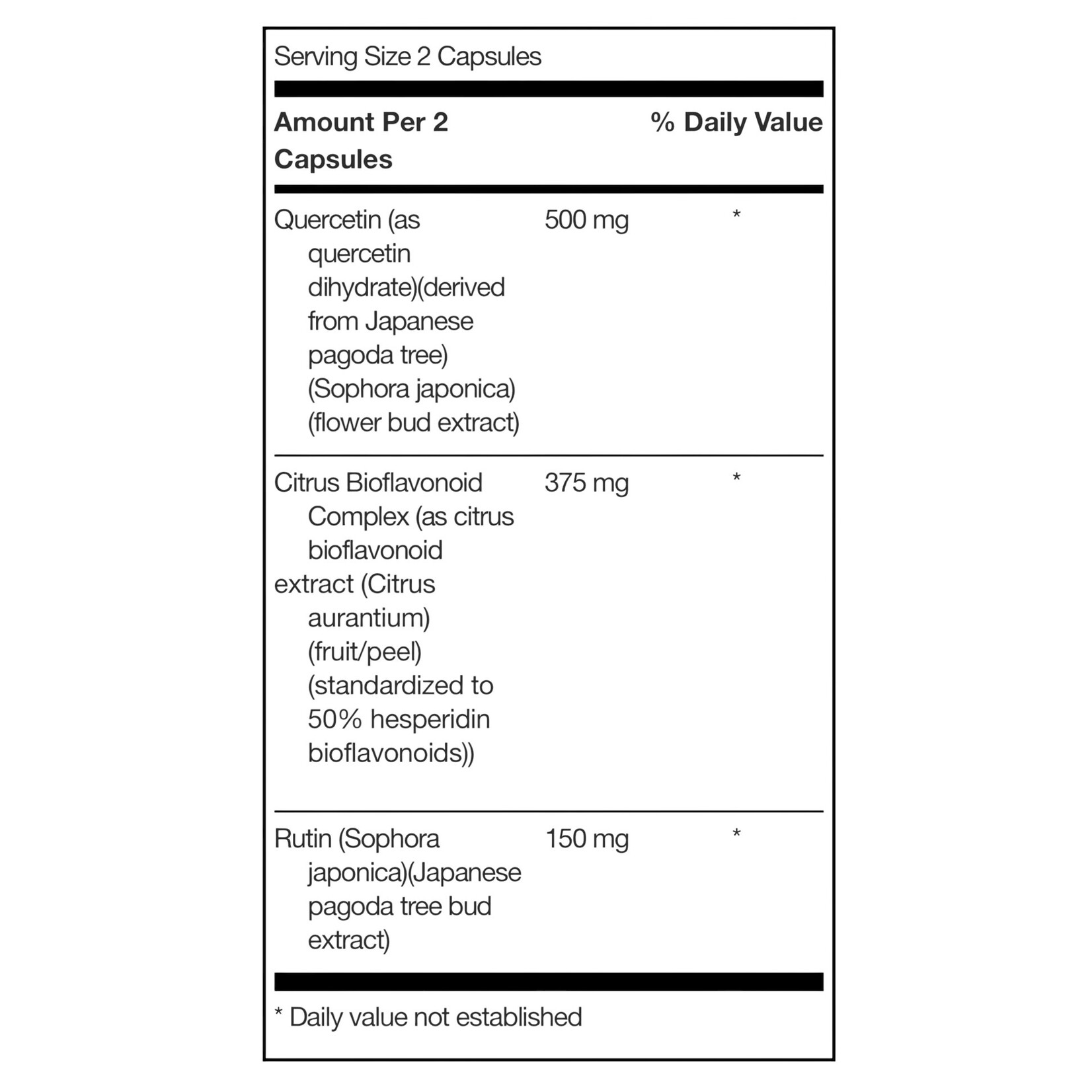 SFI Health (formerly Klaire Labs) Bioflavonoid Complex 120c SFI Health