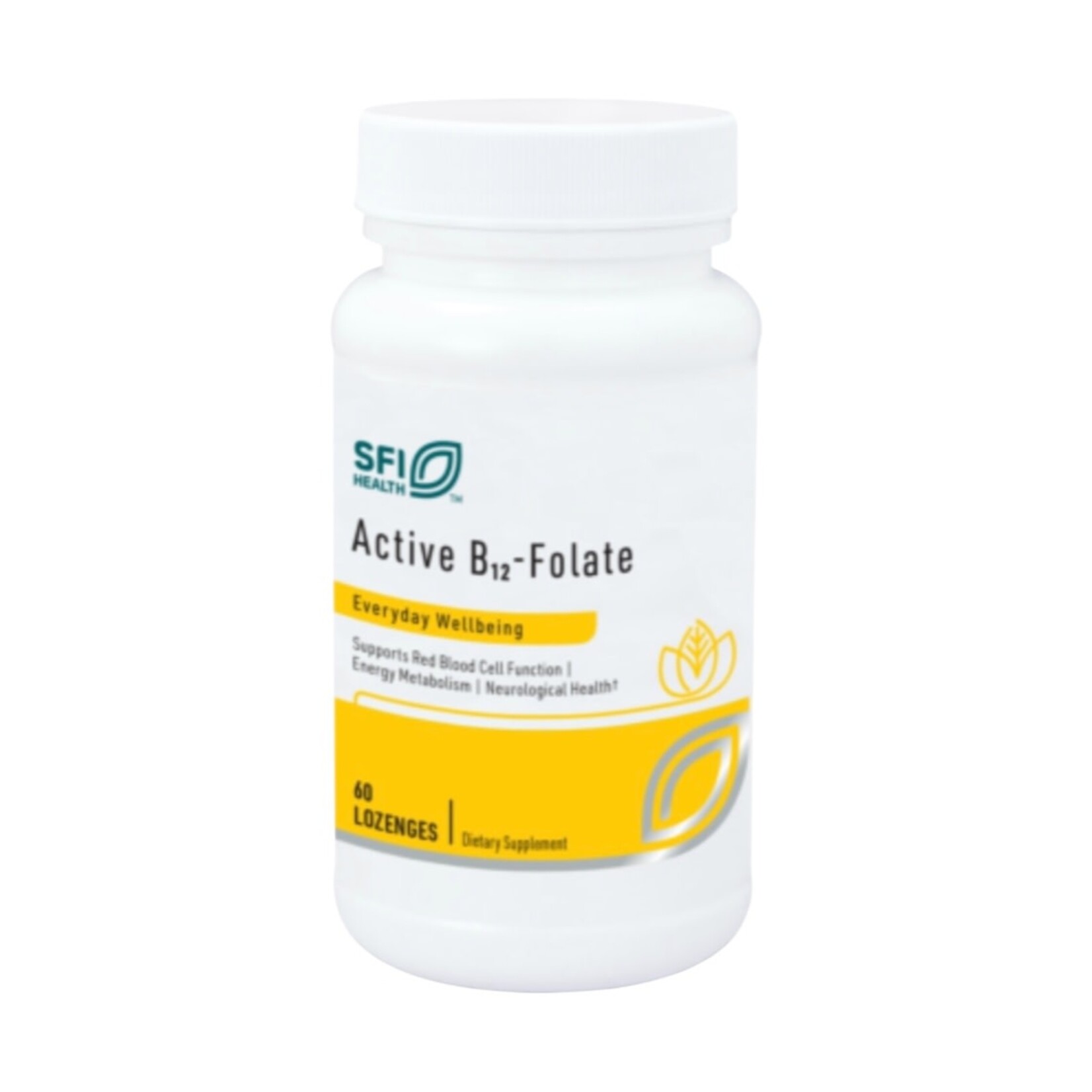 SFI Health (formerly Klaire Labs) Active B12-Folate 60t SFI Health
