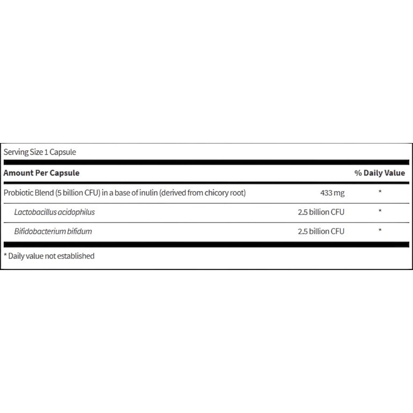 SFI Health (formerly Klaire Labs) Pro-Biotic Complex 100c SFI Health