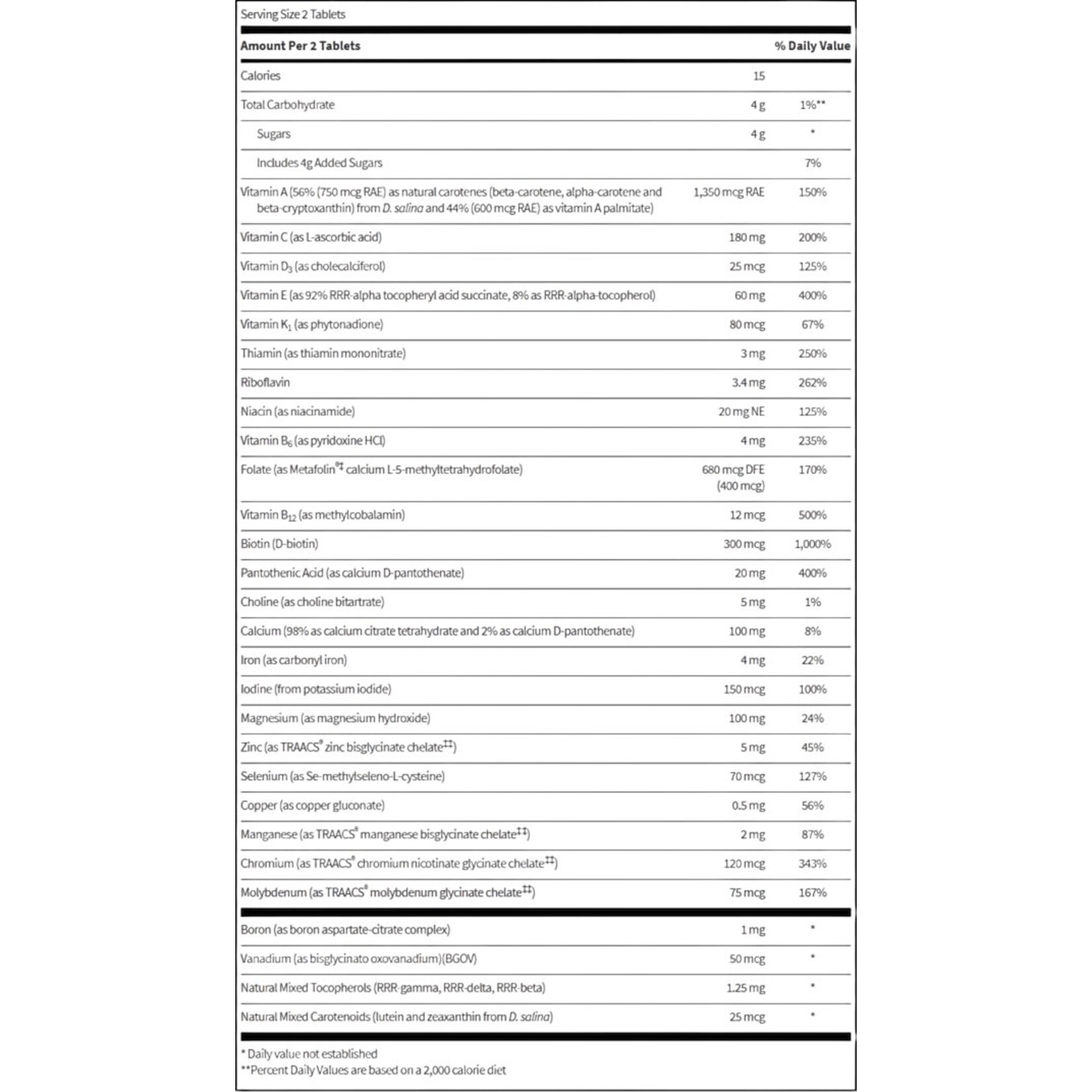 SFI Health (formerly Klaire Labs) VitaTab Chewable 60t SFI Health