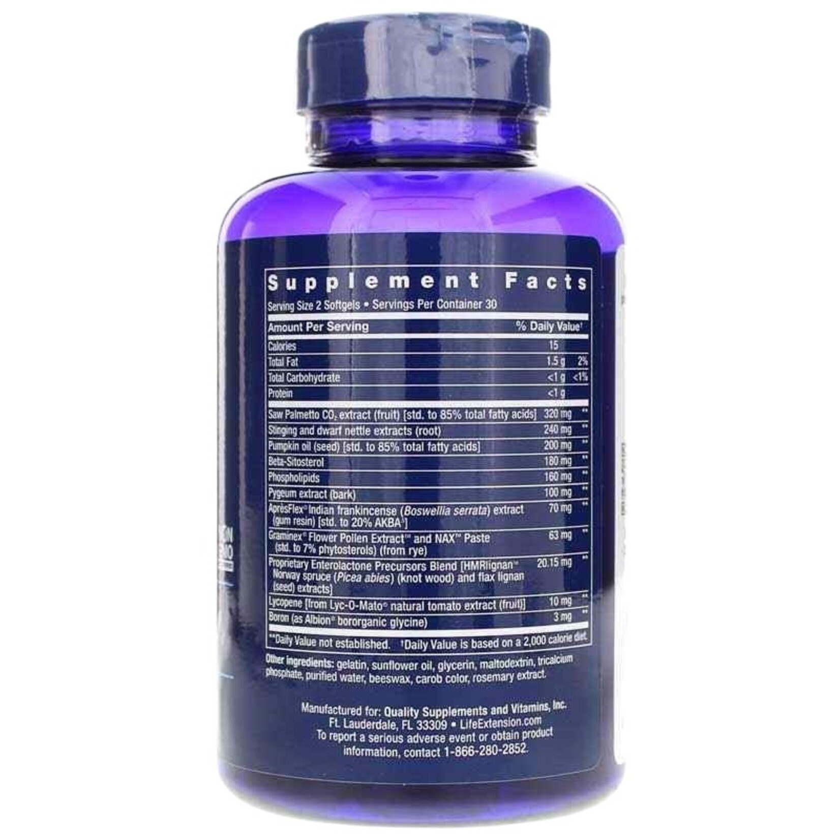 Life Extension Ultra Prostate Formula 60c Life Extension