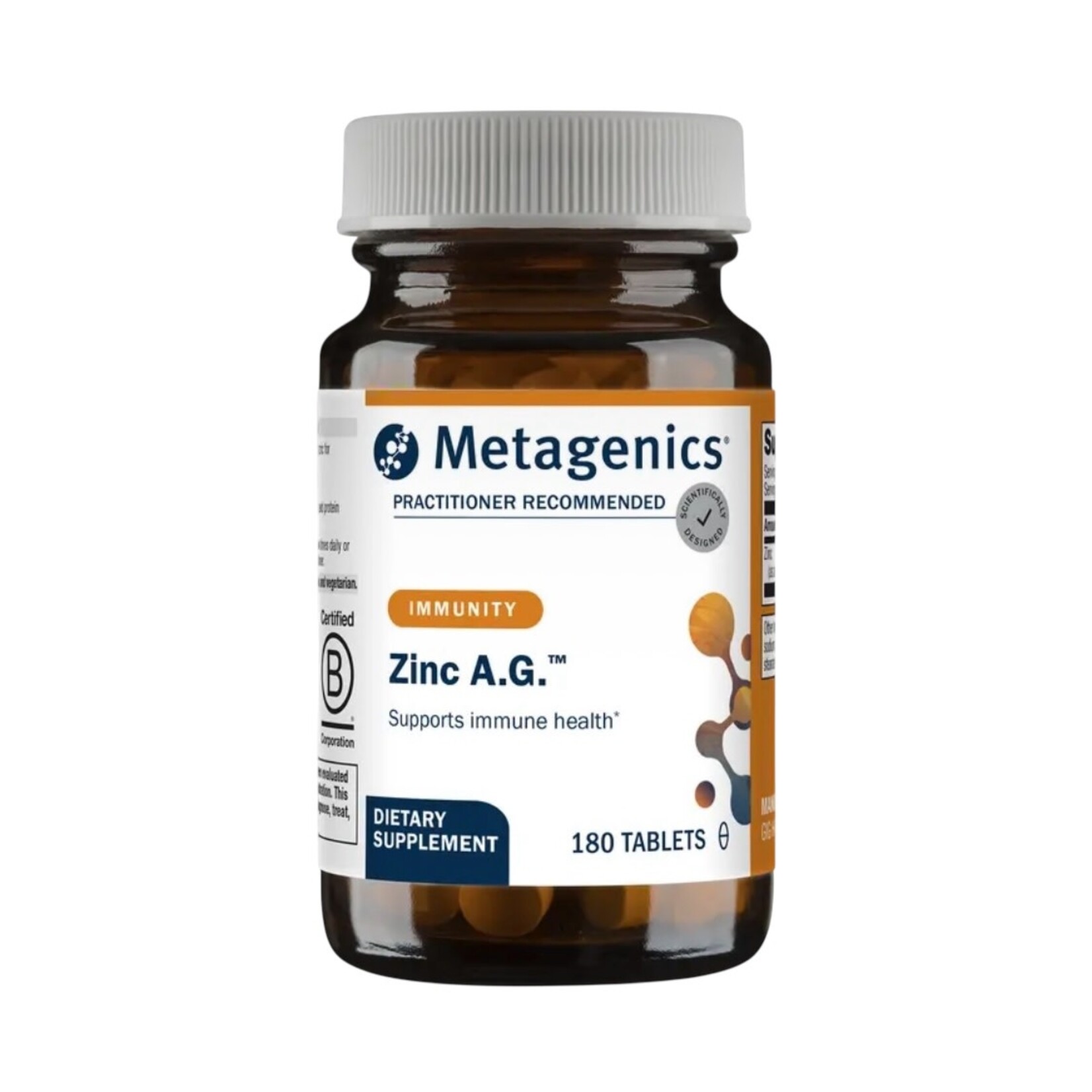 Metagenics Zinc AG 20mg 180t Metagenics