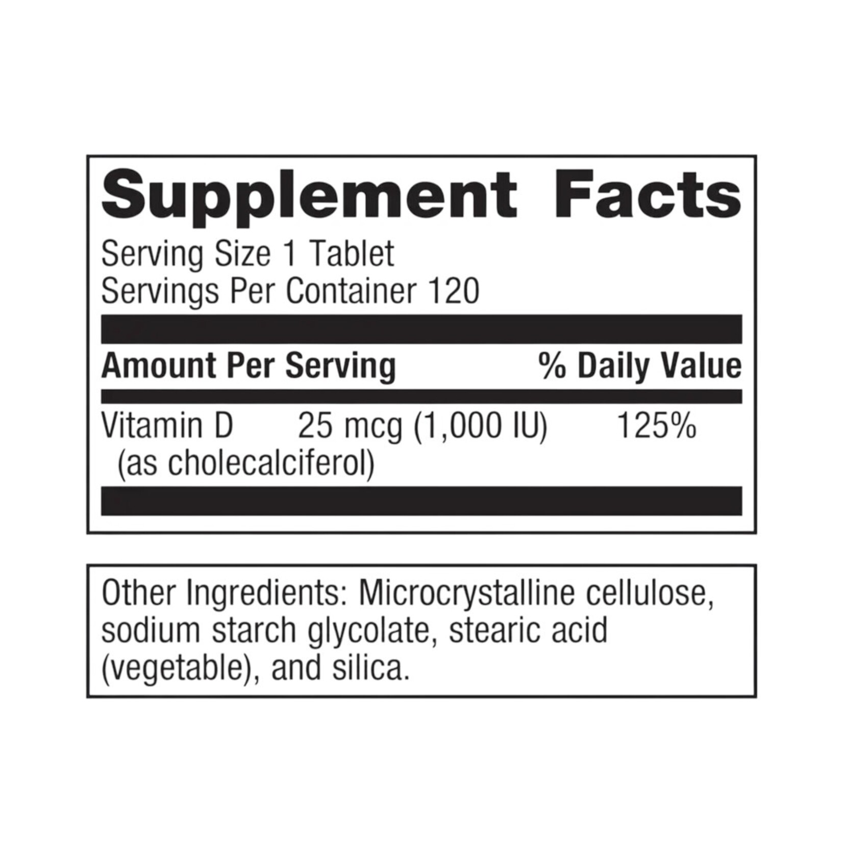 Metagenics Vitamin D3 1000 120t Metagenics