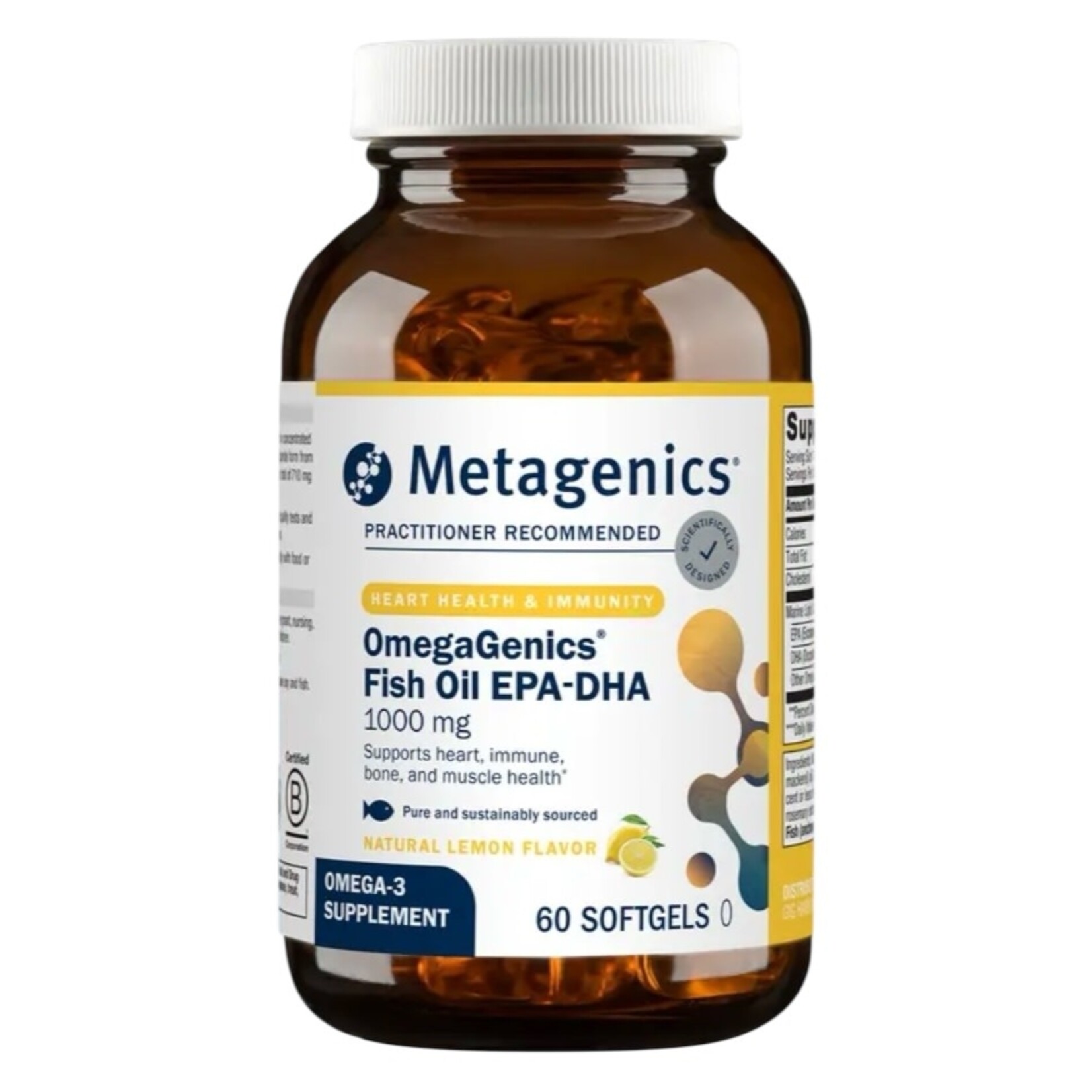 Metagenics OmegaGenics 5-in1 Fish Oil EPA-DHA 1000mg (formerly Omegagenics EPA-DHA 1000) 60sg Metagenics