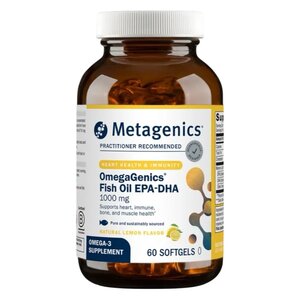 Metagenics OmegaGenics 5-in1 Fish Oil EPA-DHA 1000mg (formerly Omegagenics EPA-DHA 1000) 60sg Metagenics