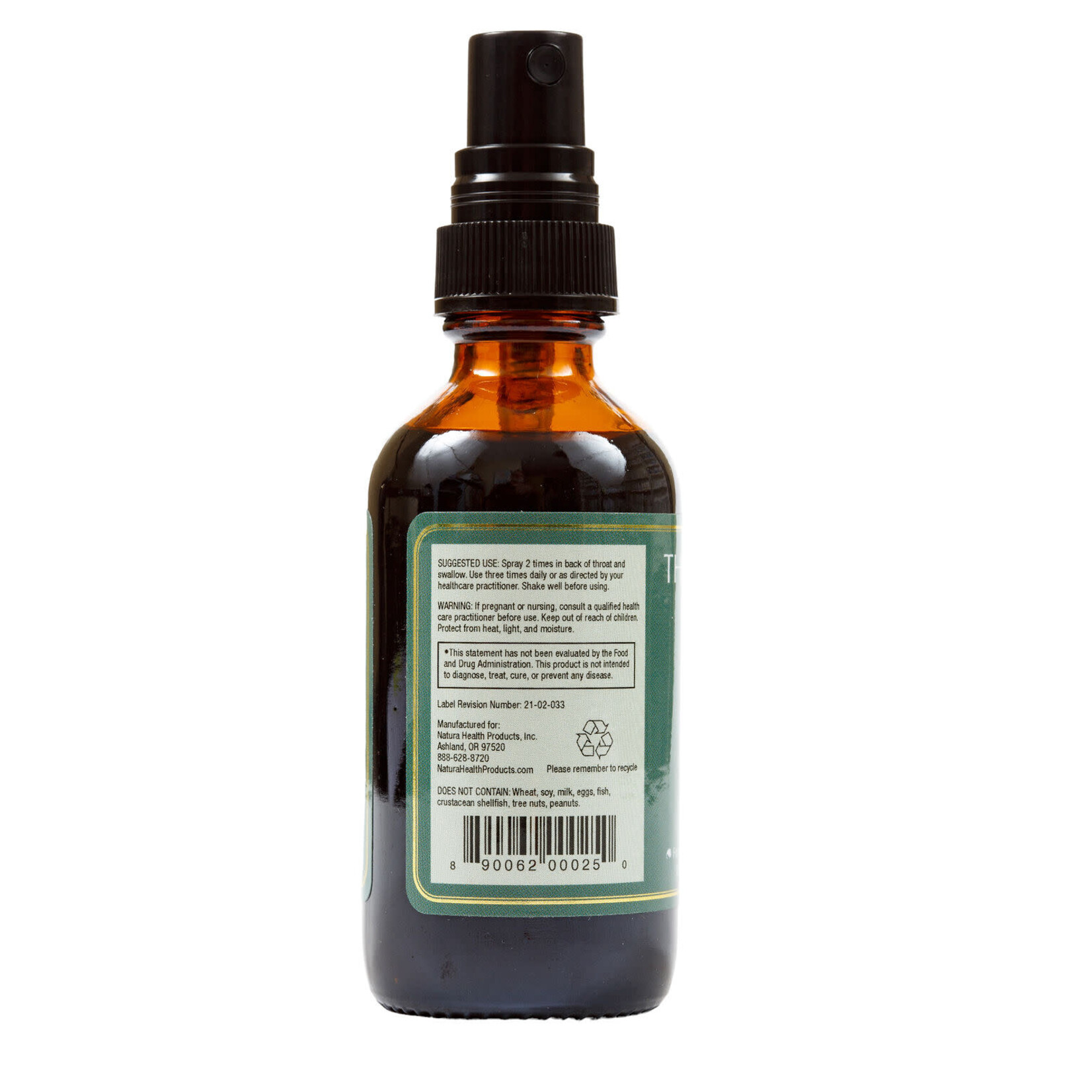 Natura Throat & Gland 2oz Natura