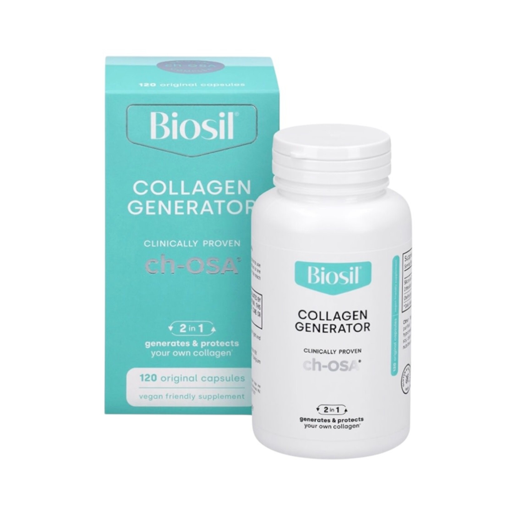 Natural Factors Collagen Generator ch-OSA 120c Biosil