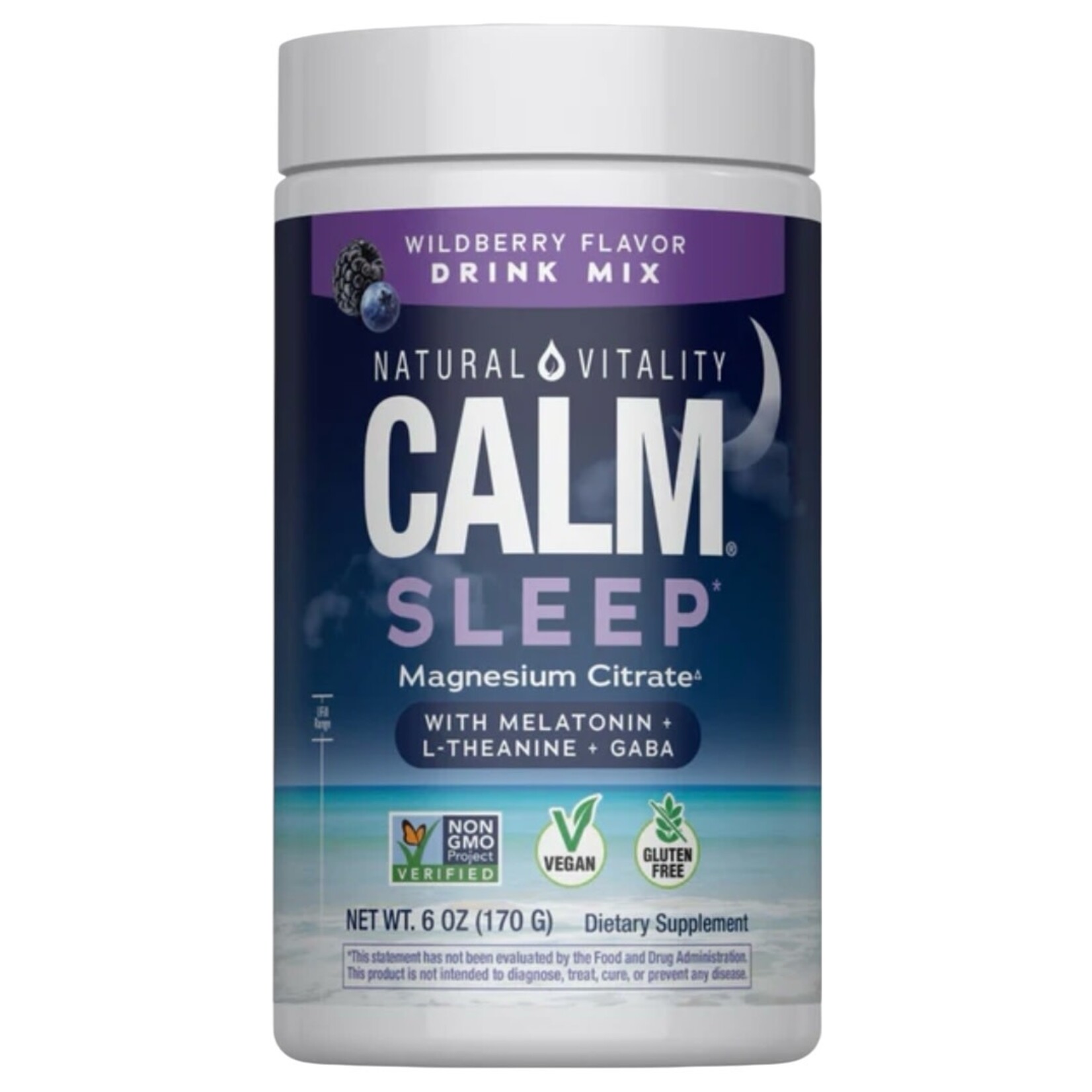 Natural Vitality Calm Sleep MixBerry 6oz Natural Vitality