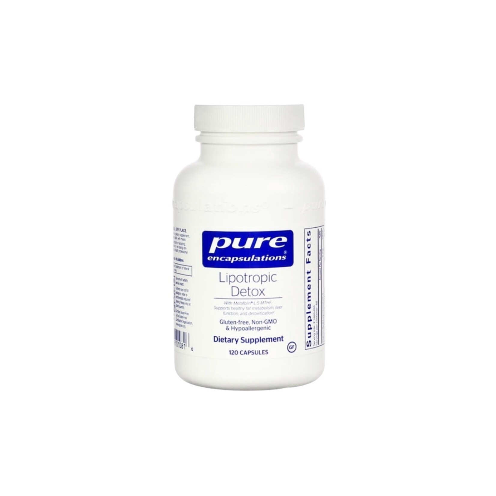 Pure Encapsulations Lipotropic Detox 120cap Pure Encapsulations *sale*