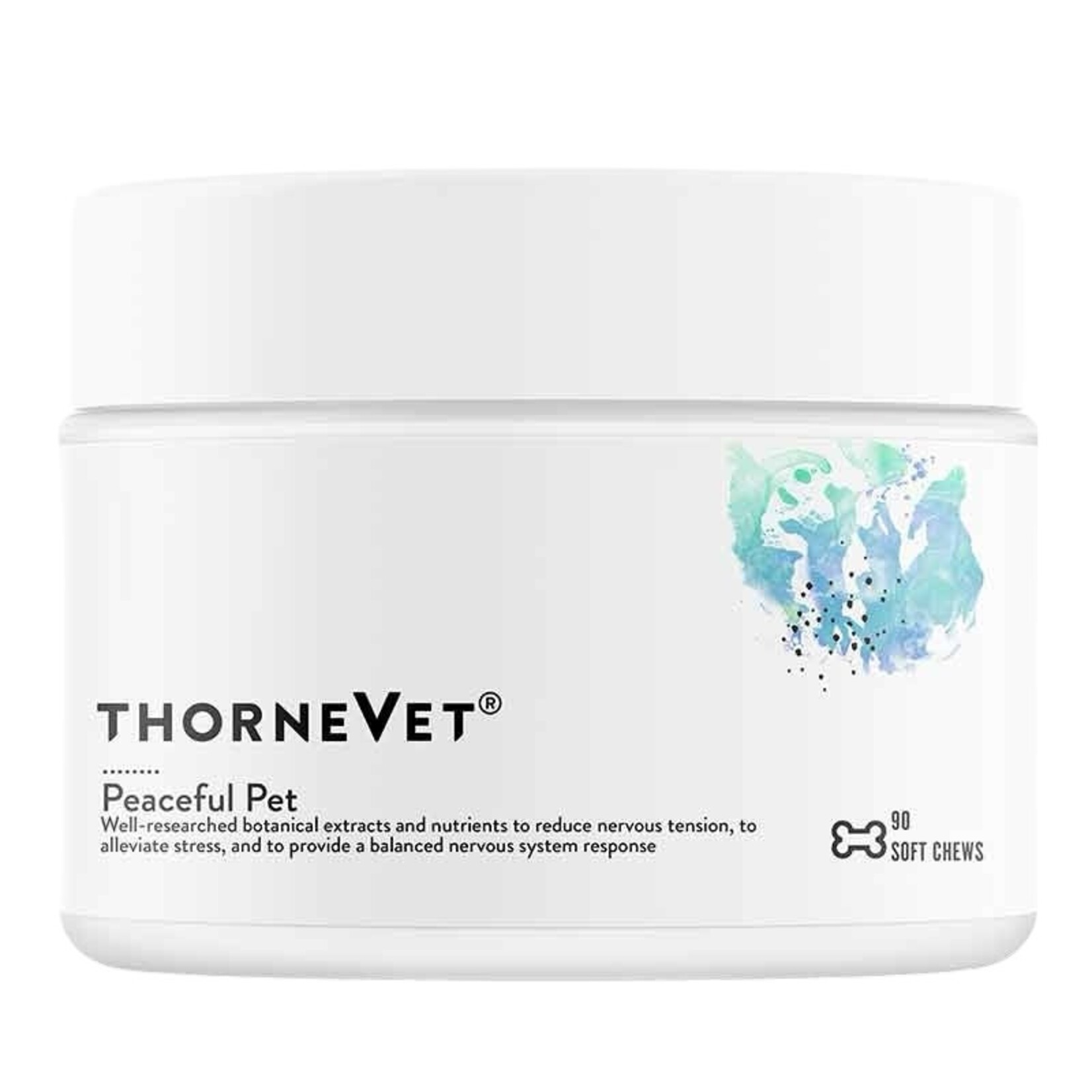 Thorne Research Peaceful Pet 90 soft chews Thorne Vet *sale*