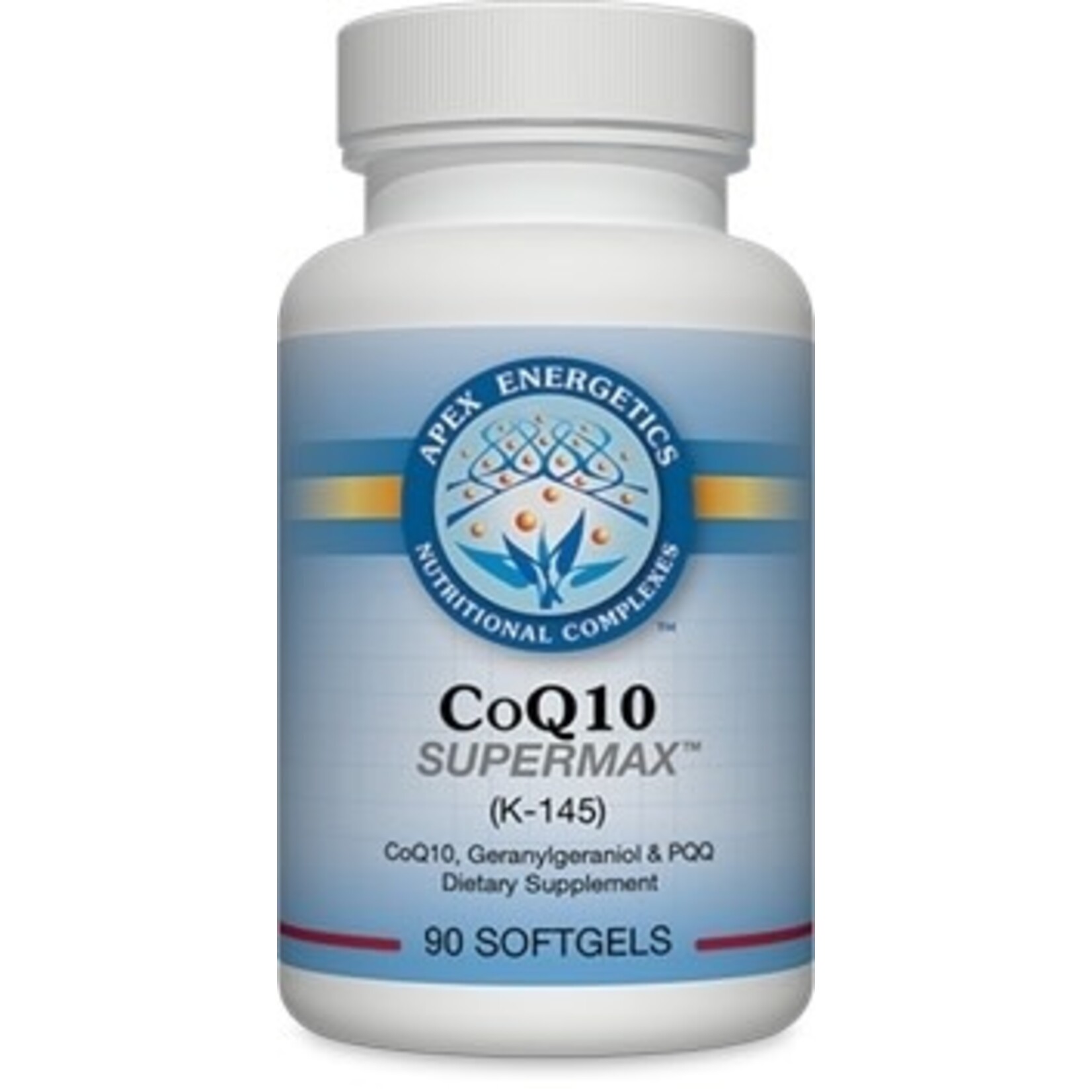 Apex Energetics CoQ10 SuperMax 90c K145 Apex Energetics