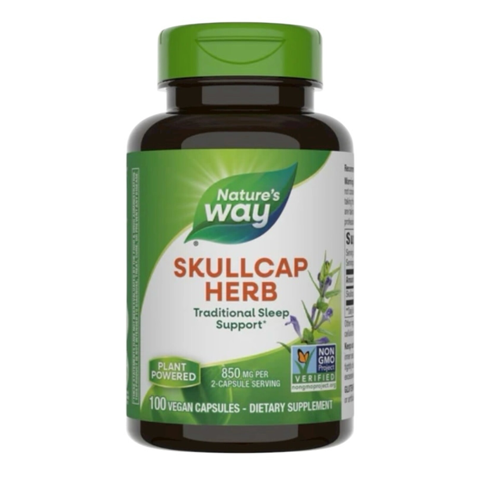 Nature's Way Skullcap Herb 425mg 100c Nature's Way