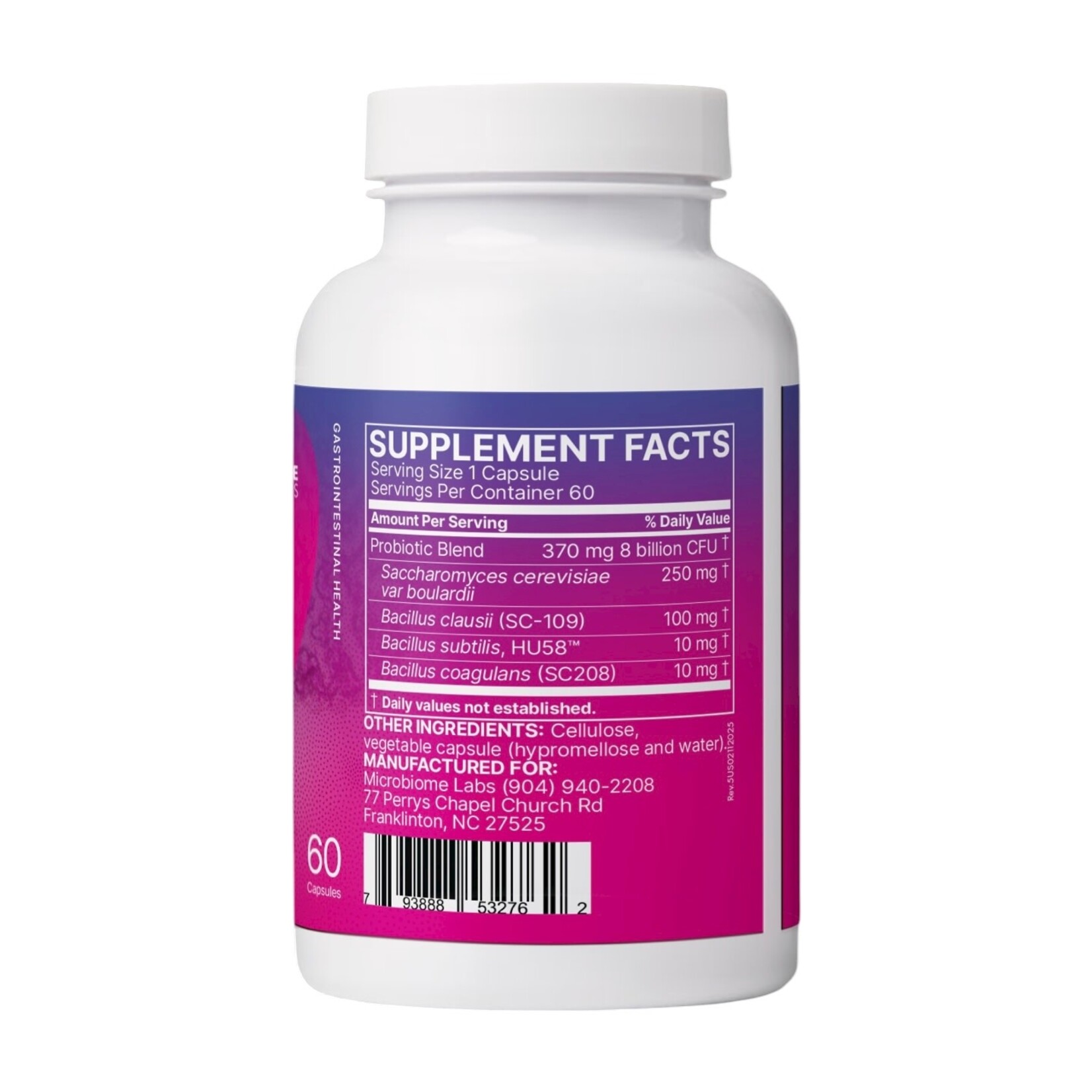 Microbiome Labs RestorFlora 60c Microbiome Labs