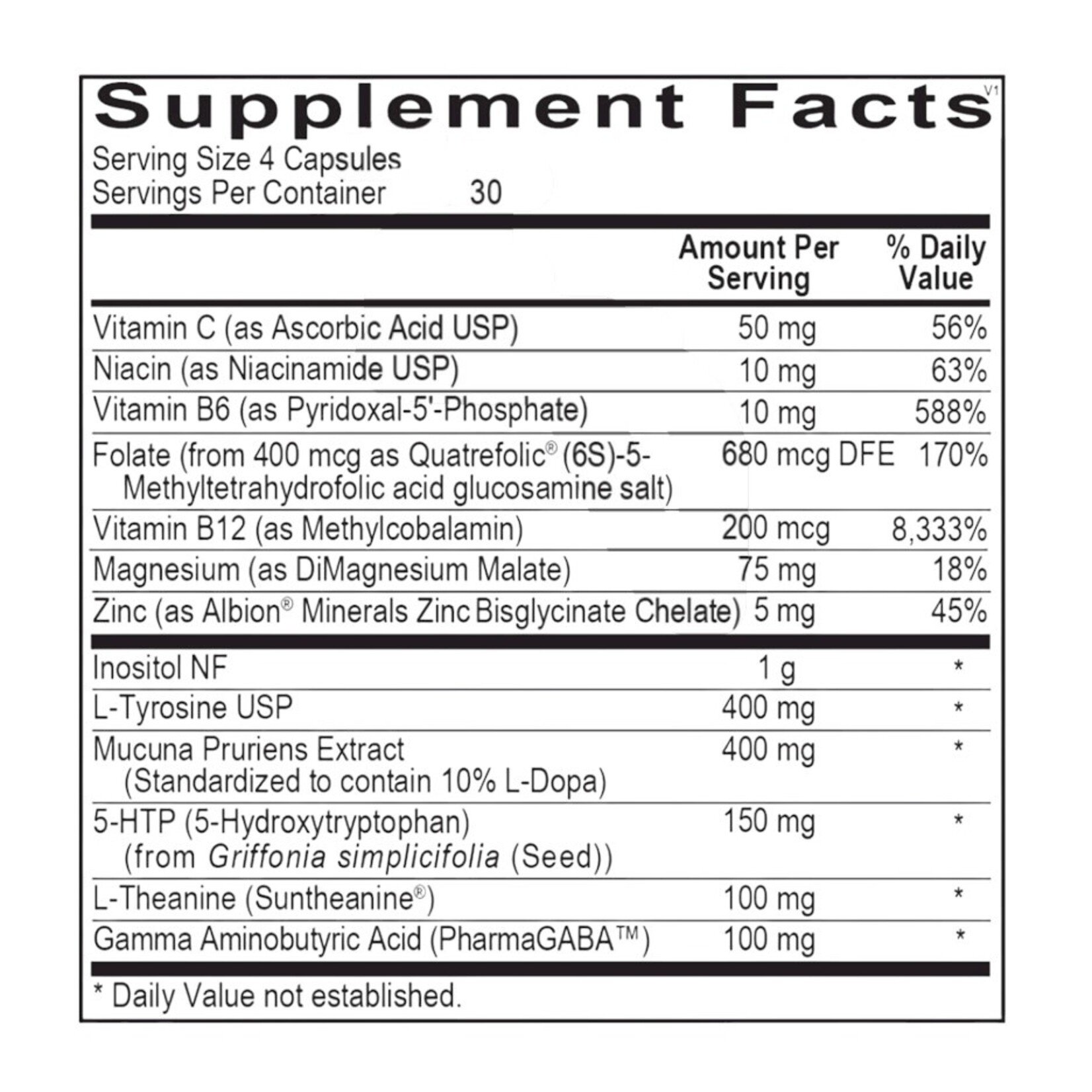 Ortho Molecular Products Cerevive 120c Ortho Molecular Products