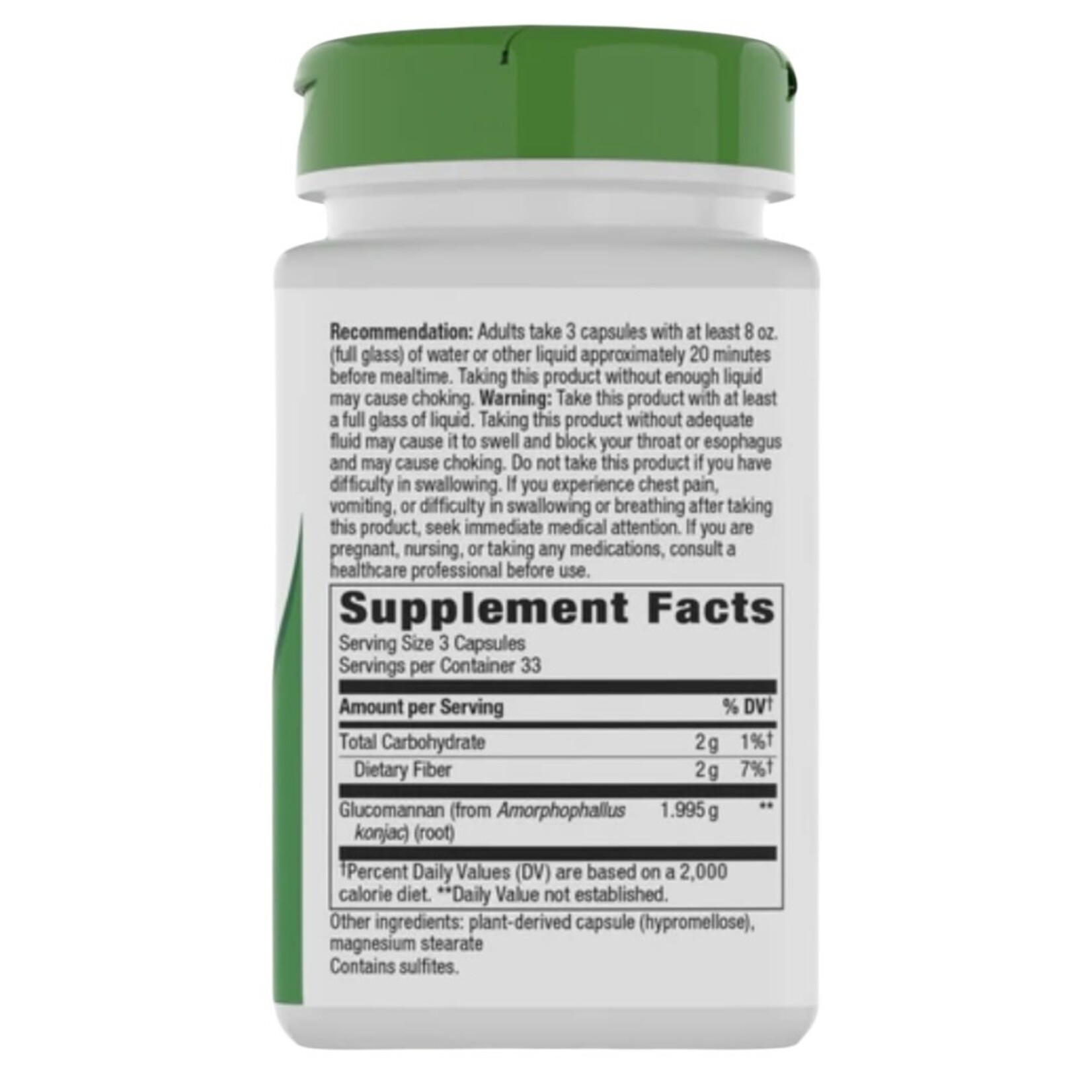 Nature's Way Glucomannan 665mg 100c Nature's Way