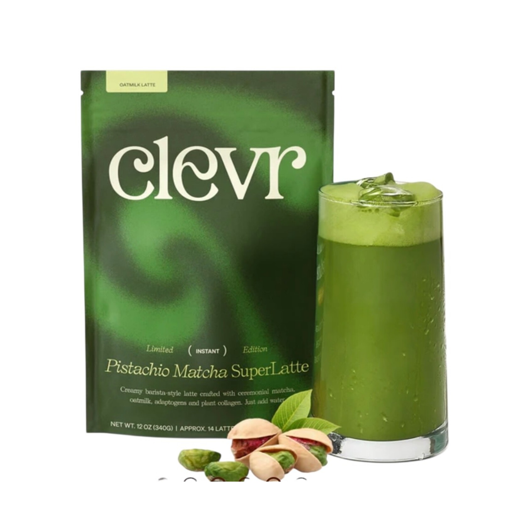 Clevr Honey Pistachio Matcha Superlatte 14serv Clevr *sale*