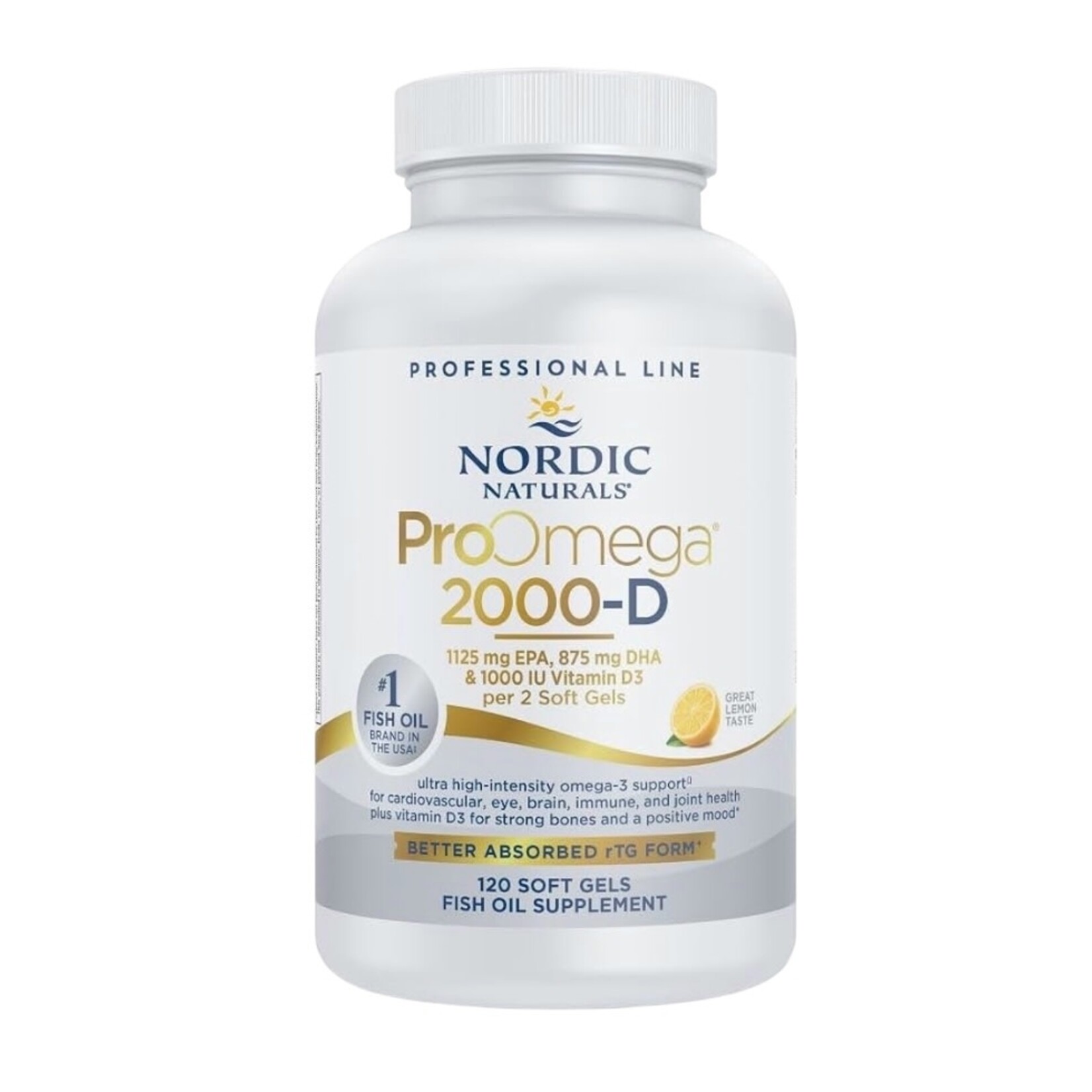 Nordic Naturals Pro Omega 2000 D 120c Nordic Naturals